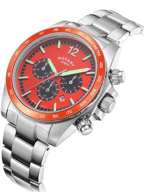 ROTARY Quarzuhr Rotary GB05440/54 Henley Chronograph 41mm 10ATM