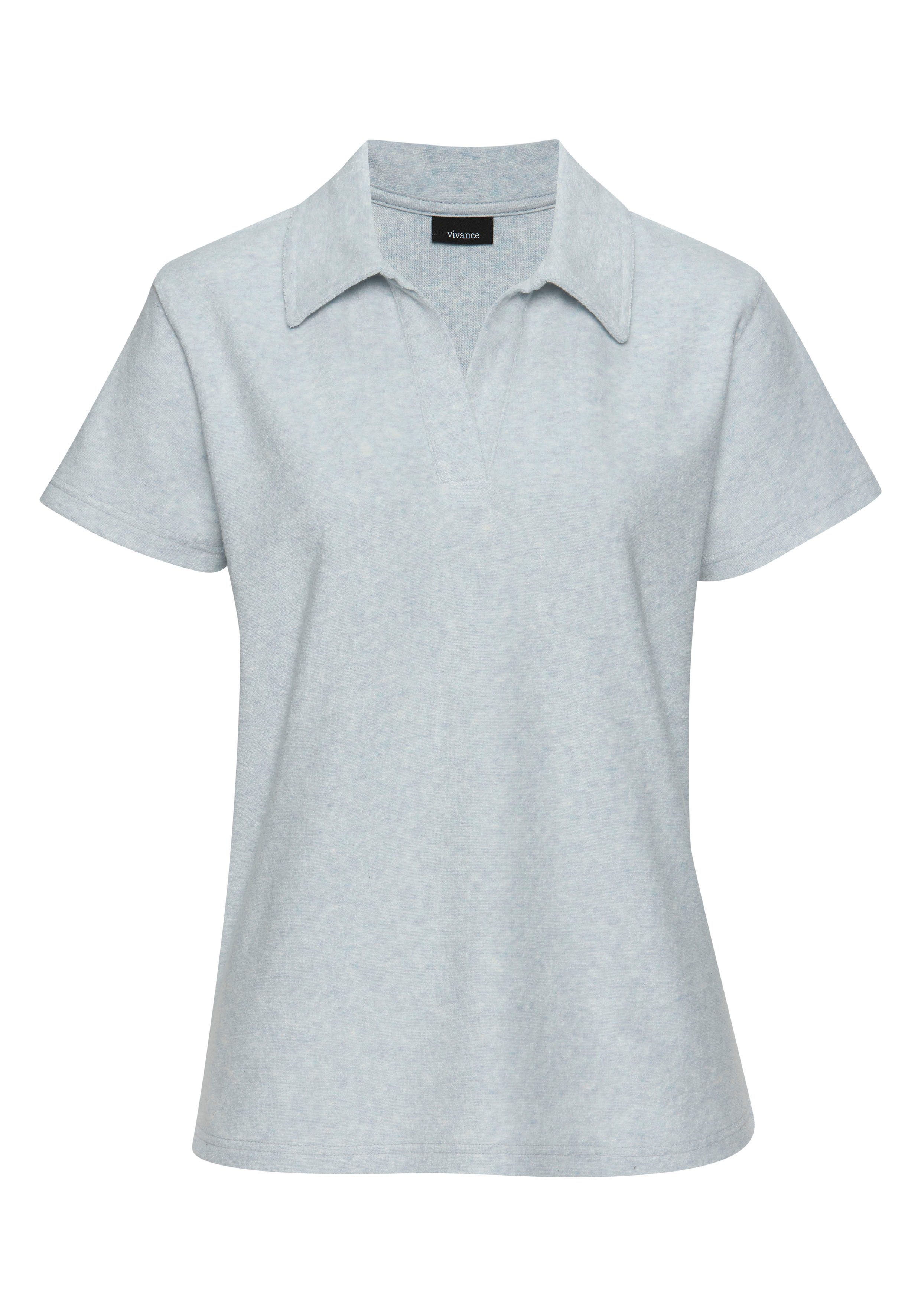Vivance Poloshirt Kleine Stickerei
