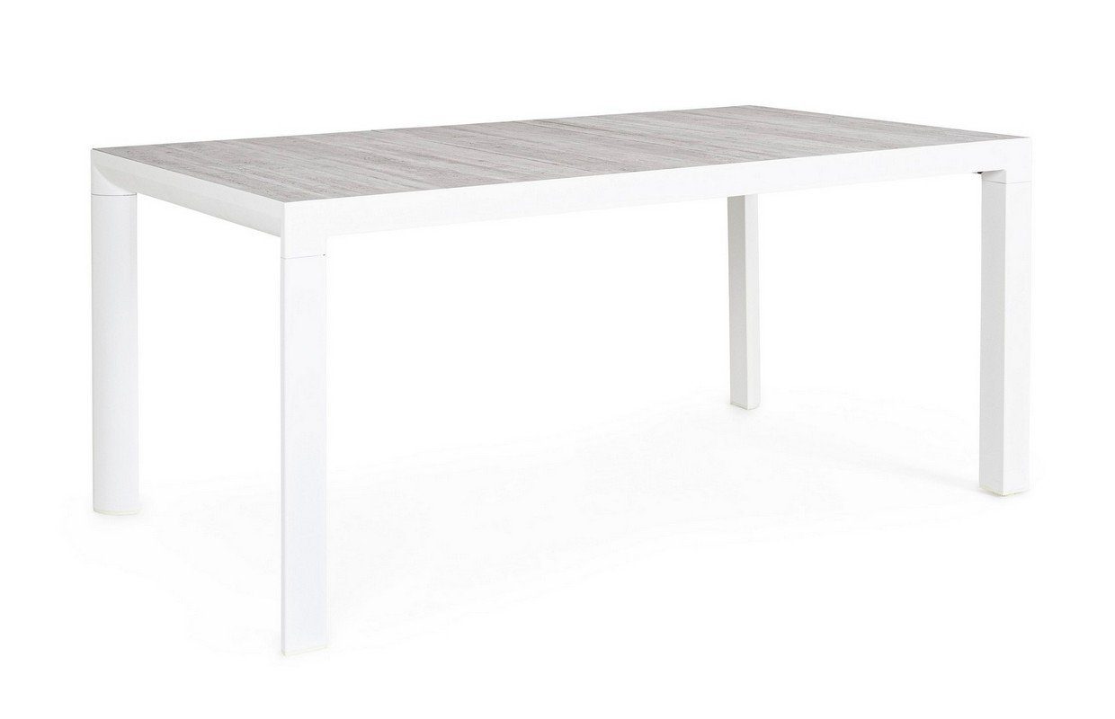 Natur24 Esstisch Tisch Mason 160x90x74cm Aluminium und Keramik Esstisch