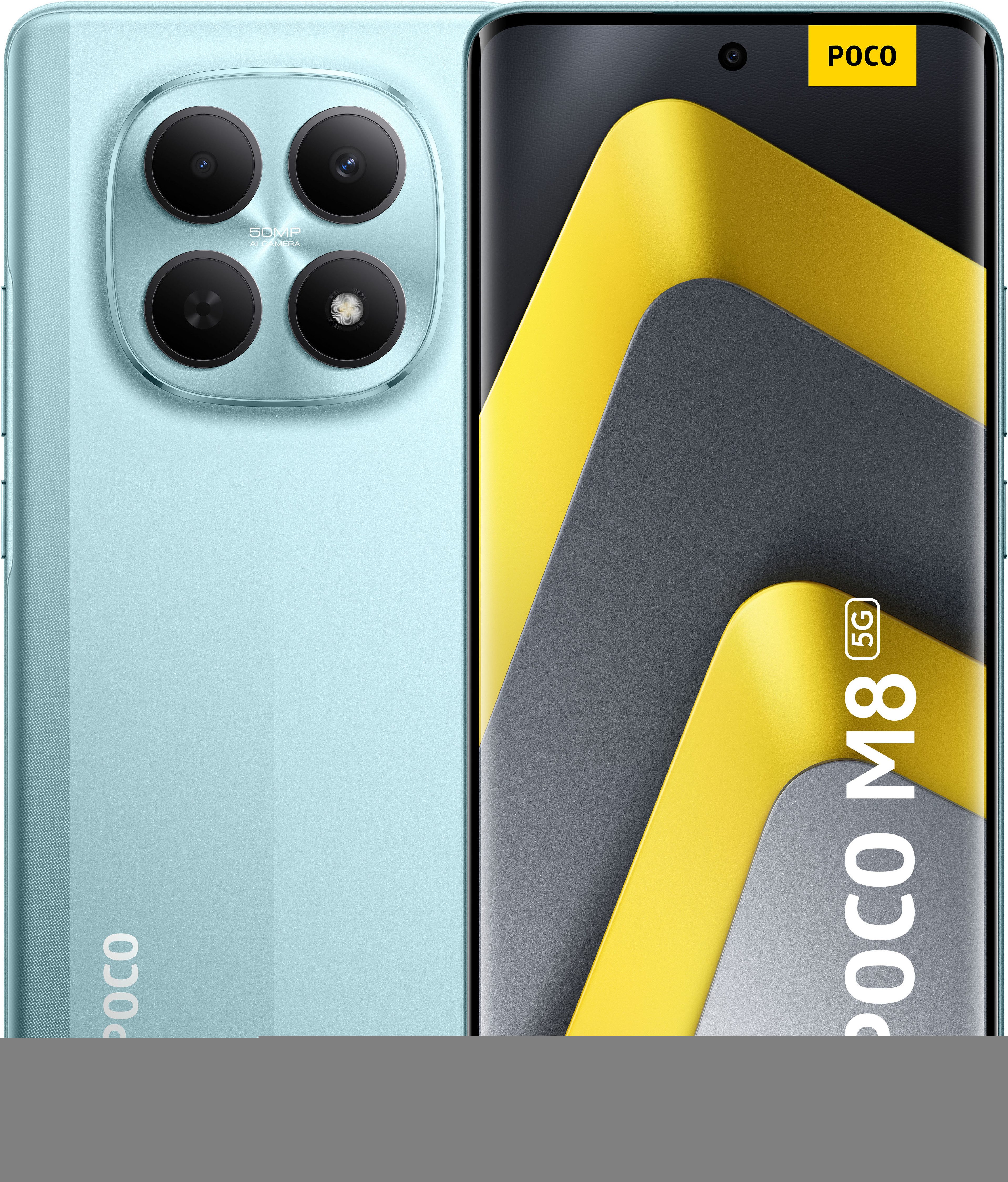 Xiaomi POCO M8 5G Smartphone (17,21 cm/6,77 Zoll, 512 GB Speicherplatz, 50 MP Kamera)
