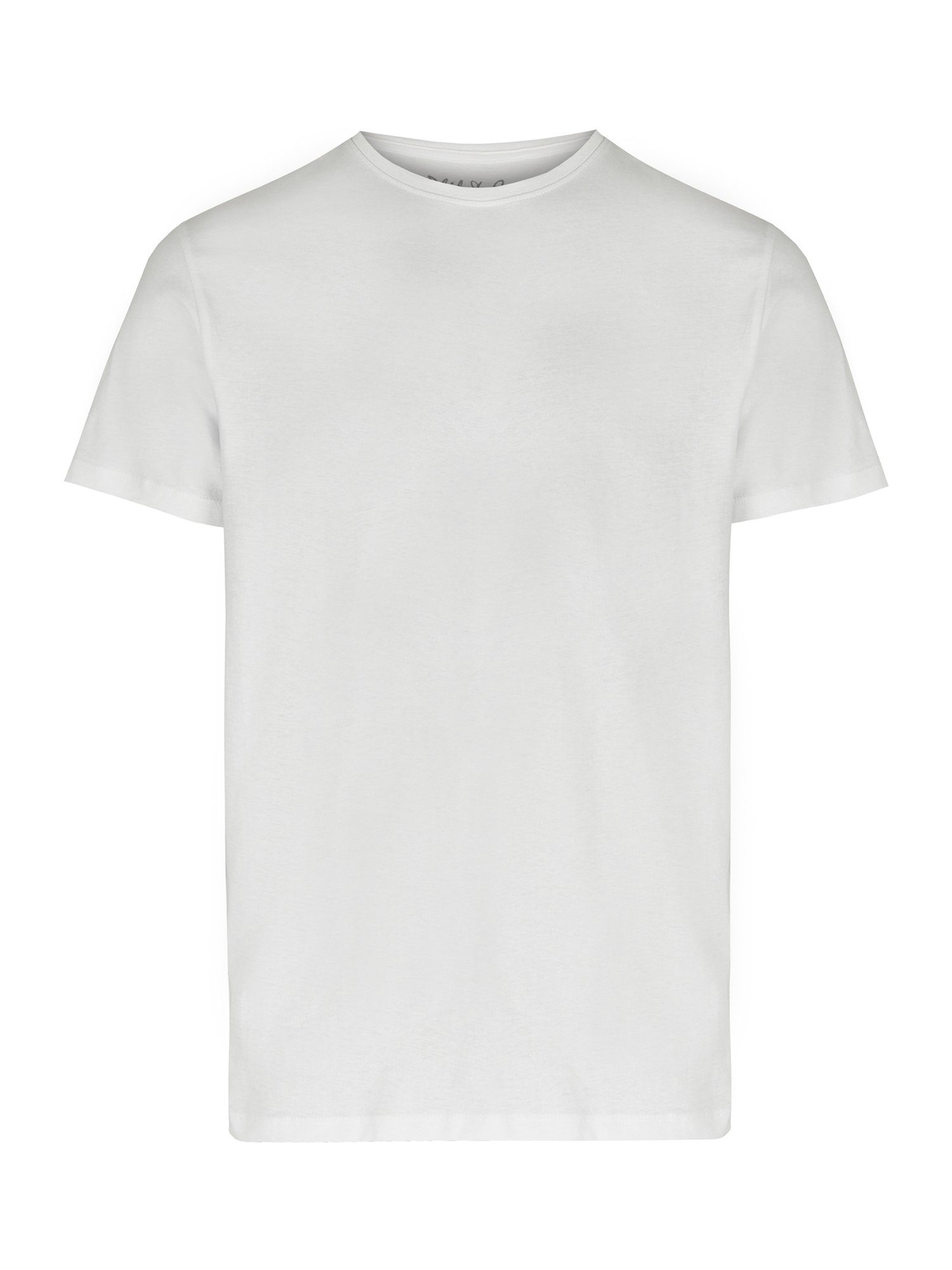 Phil T-Shirt (9-tlg) Crewneck weiss Co. & Classics