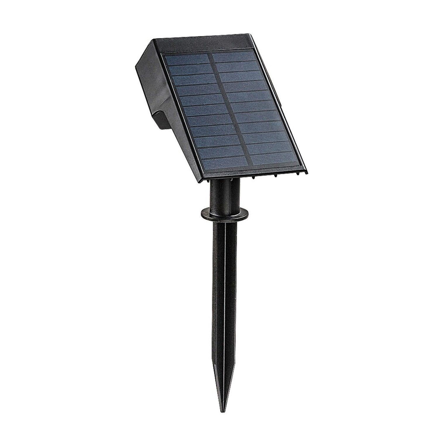 Rabalux LED Solarleuchte Nantes LED-Solar-Gartenlampe, 50 LM, IP65, schwarz