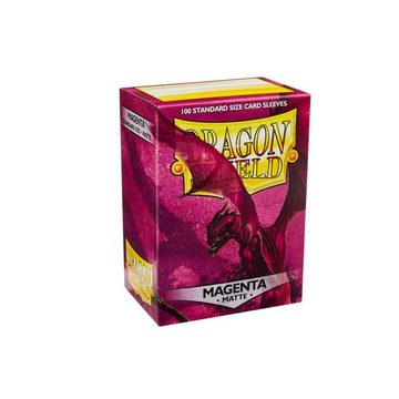 Dragon Shield Spiel, ART11026 - Matt - Magenta (100), Schutzhülle für Karten