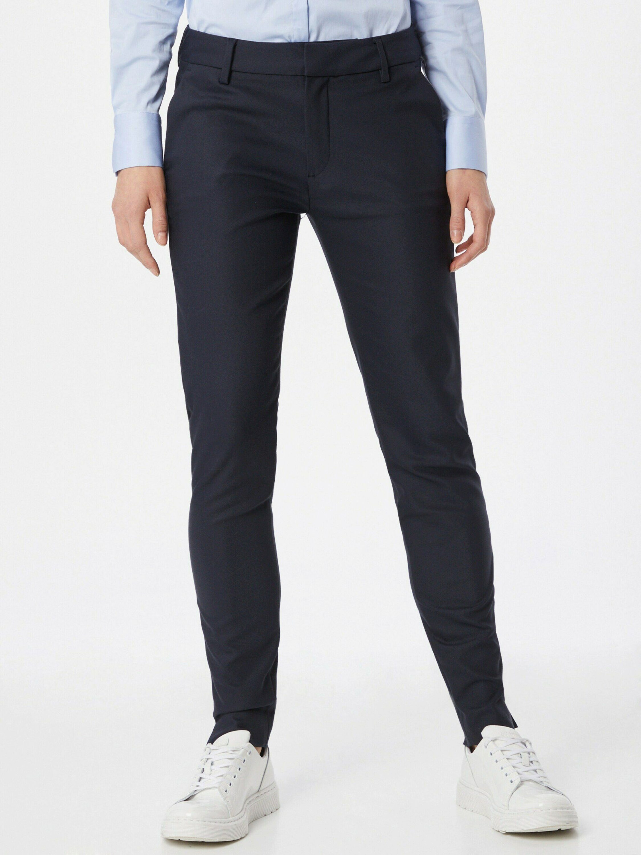 Mos Mosh Chinohose (1-tlg) Falten