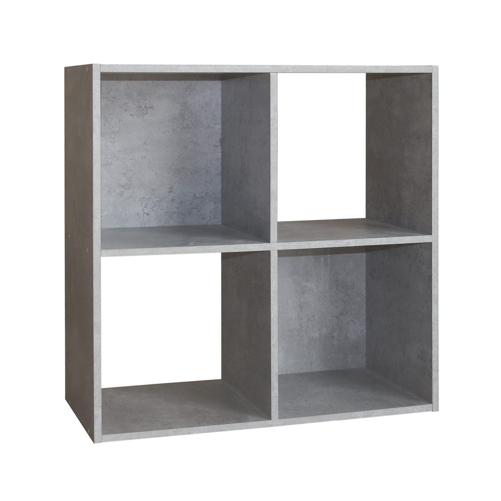 HTI-Living Standregal Regal 60x60 Thekla Beton, Stück 1-tlg., Standregal 4 günstig online kaufen