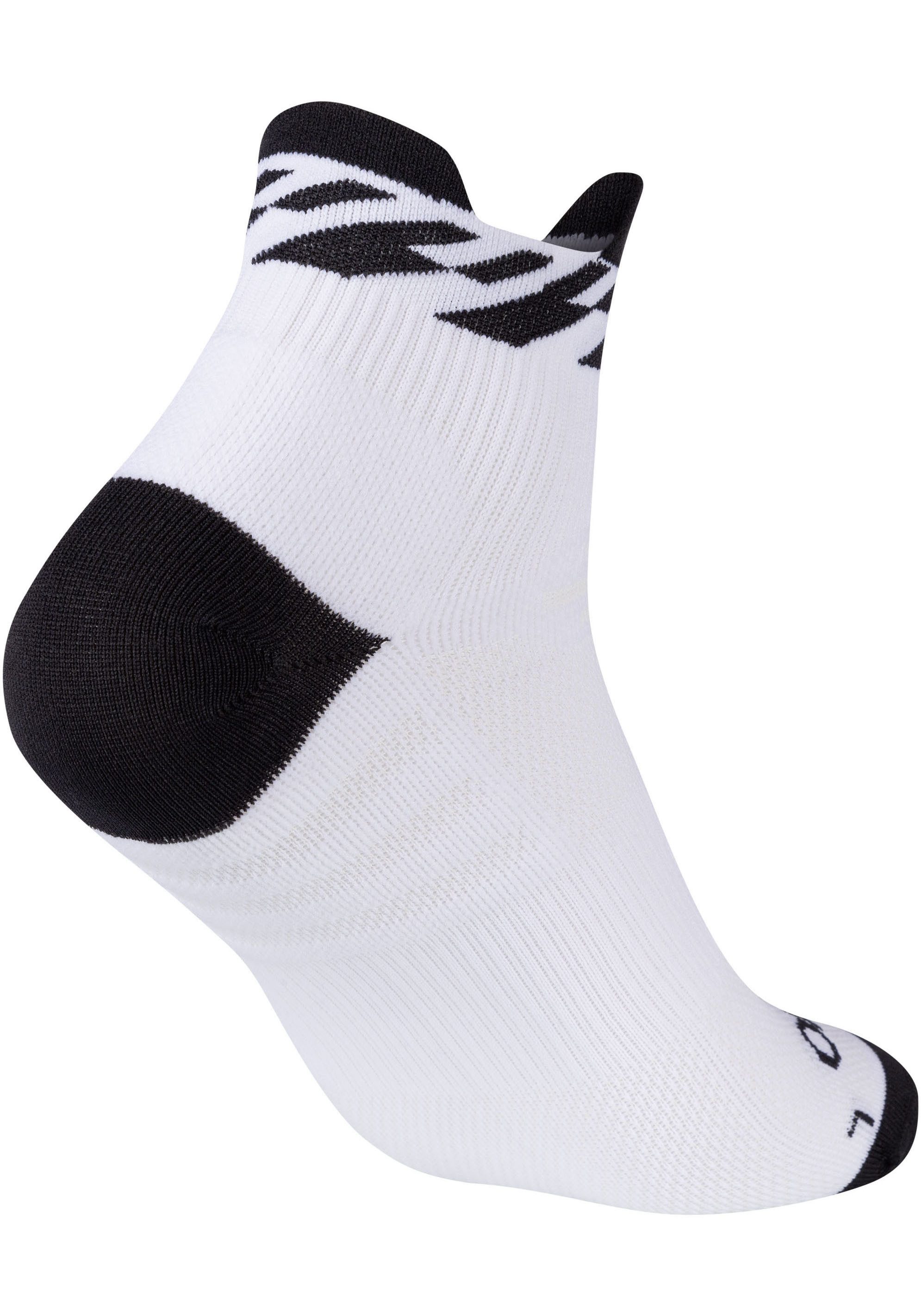 Camano Sportsocken function (3-Paar) mit kontrastfarbener Zehenpartie und Ferse