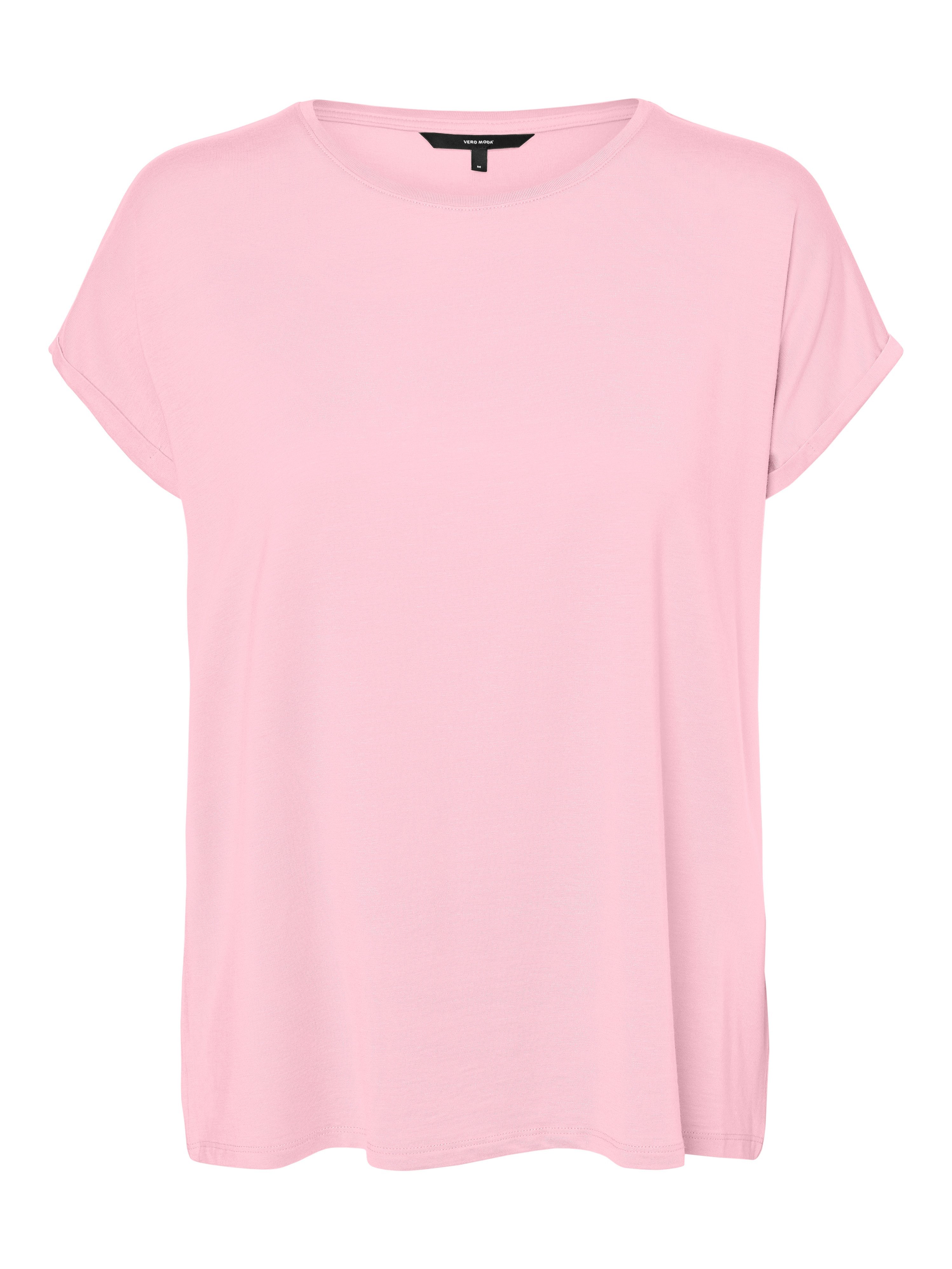 Vero Moda Rundhalsshirt VMAVA PLAIN SS TOP GAJRS NOOS günstig online kaufen