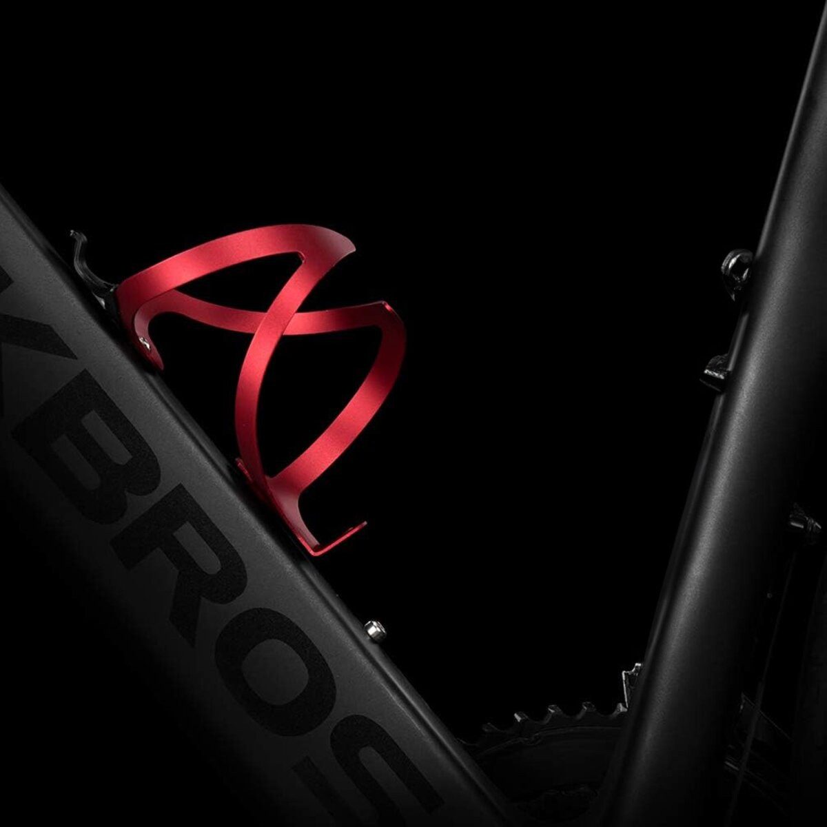 ROCKBROS Fahrradhalter Rockbros Fahrrad Flaschenhalter Alu Rot