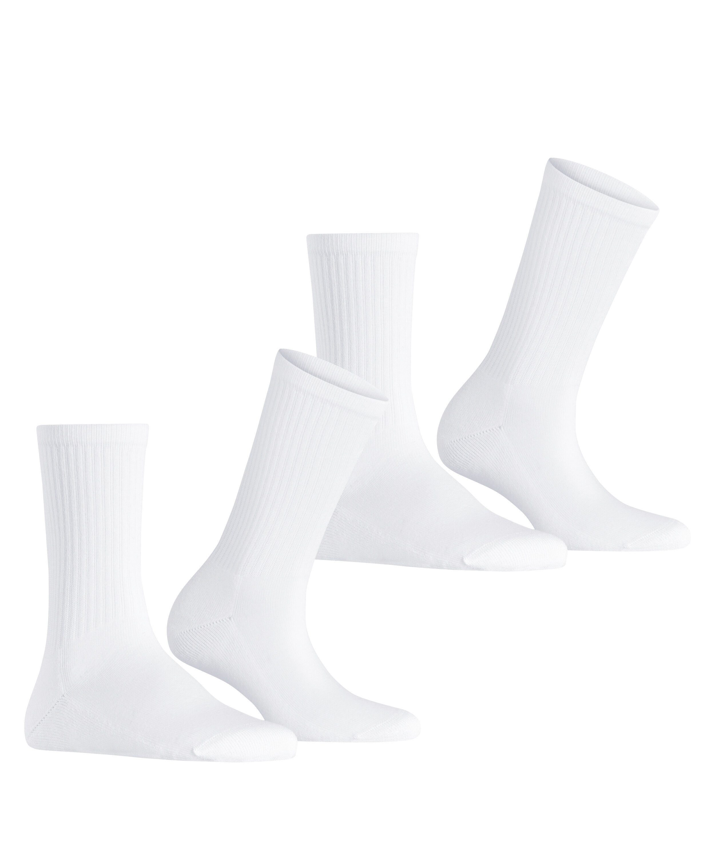 Esprit Socken Basic Tennis (2 Paar) Rippenstruktur, schmales Bündchen, weiche Sohle