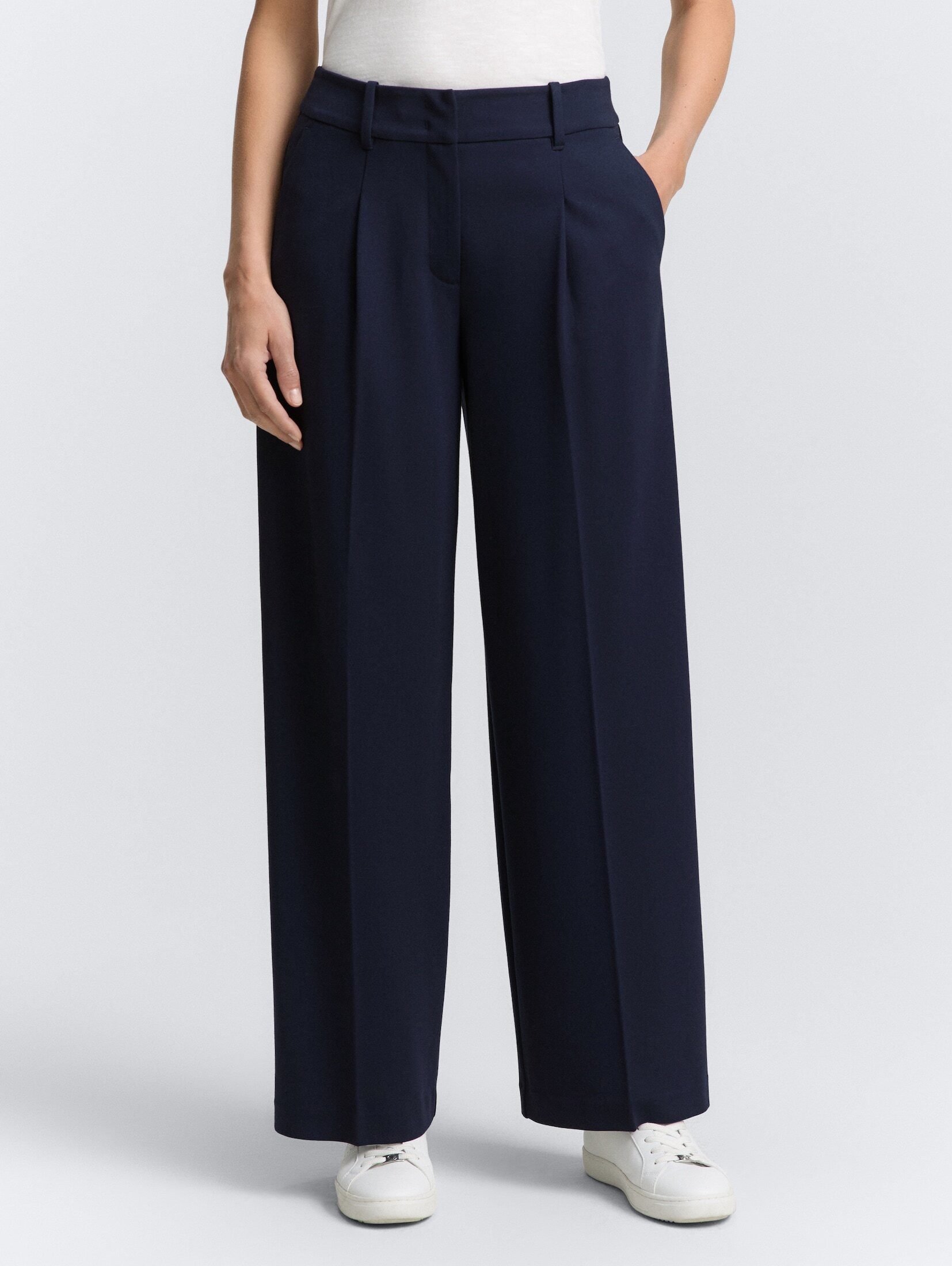 TOM TAILOR Stoffhose Hosen & Chino TTLEA Wide Leg Hose