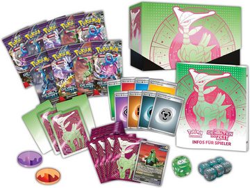 POKÉMON Sammelkarte Pokémon Gewalten der Zeit Top Trainer Box Eisenblatt / Windewoge, Deutsch