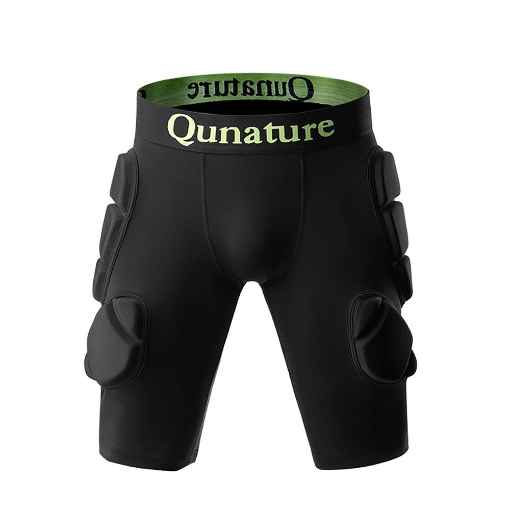 Qunature Protektorenshorts Hüftprotektor Skischutz (Spar-Set, 1-tlg), EVA-Protektoren, mehrlagig, atmungsaktiv, rutschfest
