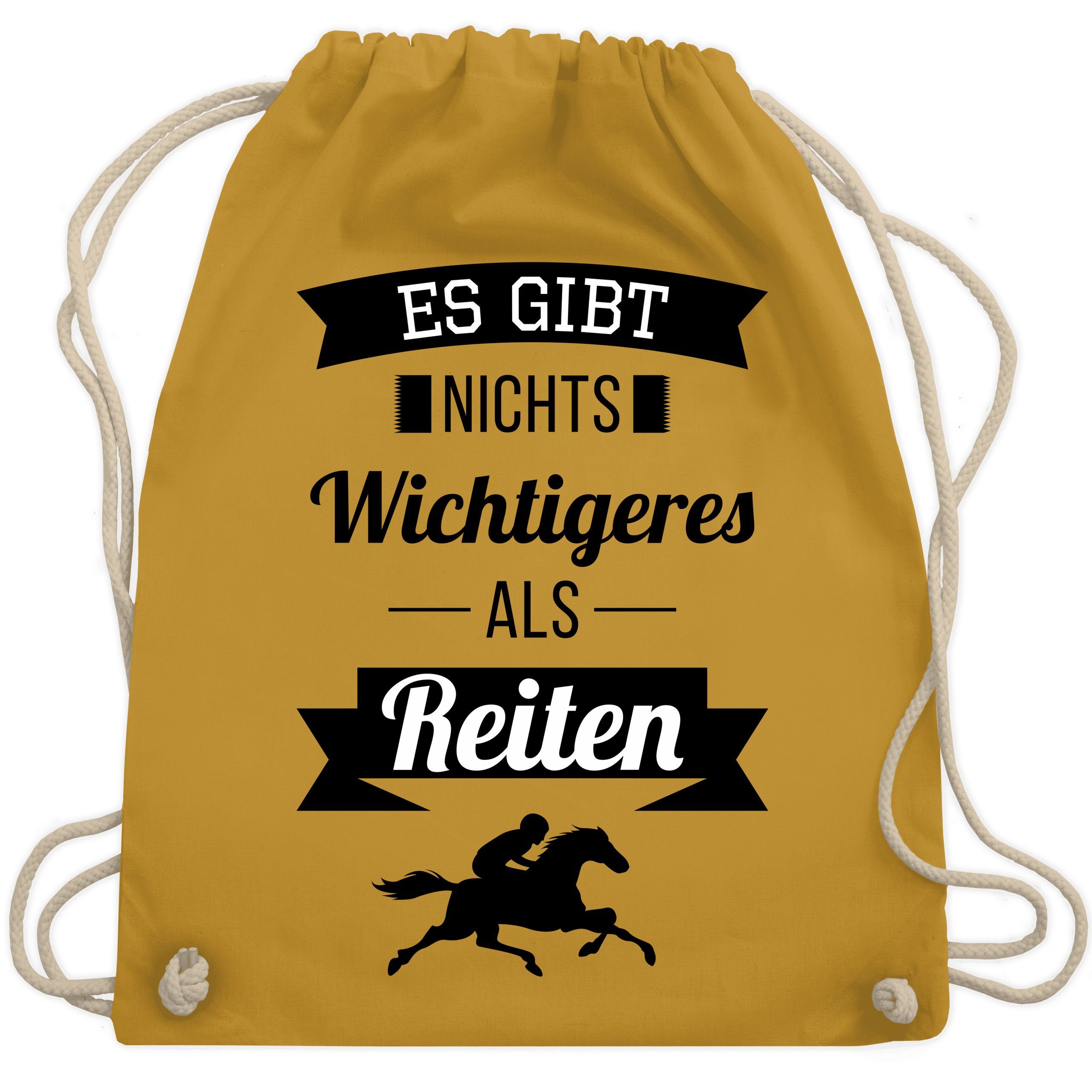 Shirtracer Turnbeutel »Es gibt nichts Wichtigeres als Reiten Shirtracer Reitsport Es gibt Nichts Wichtigeres als