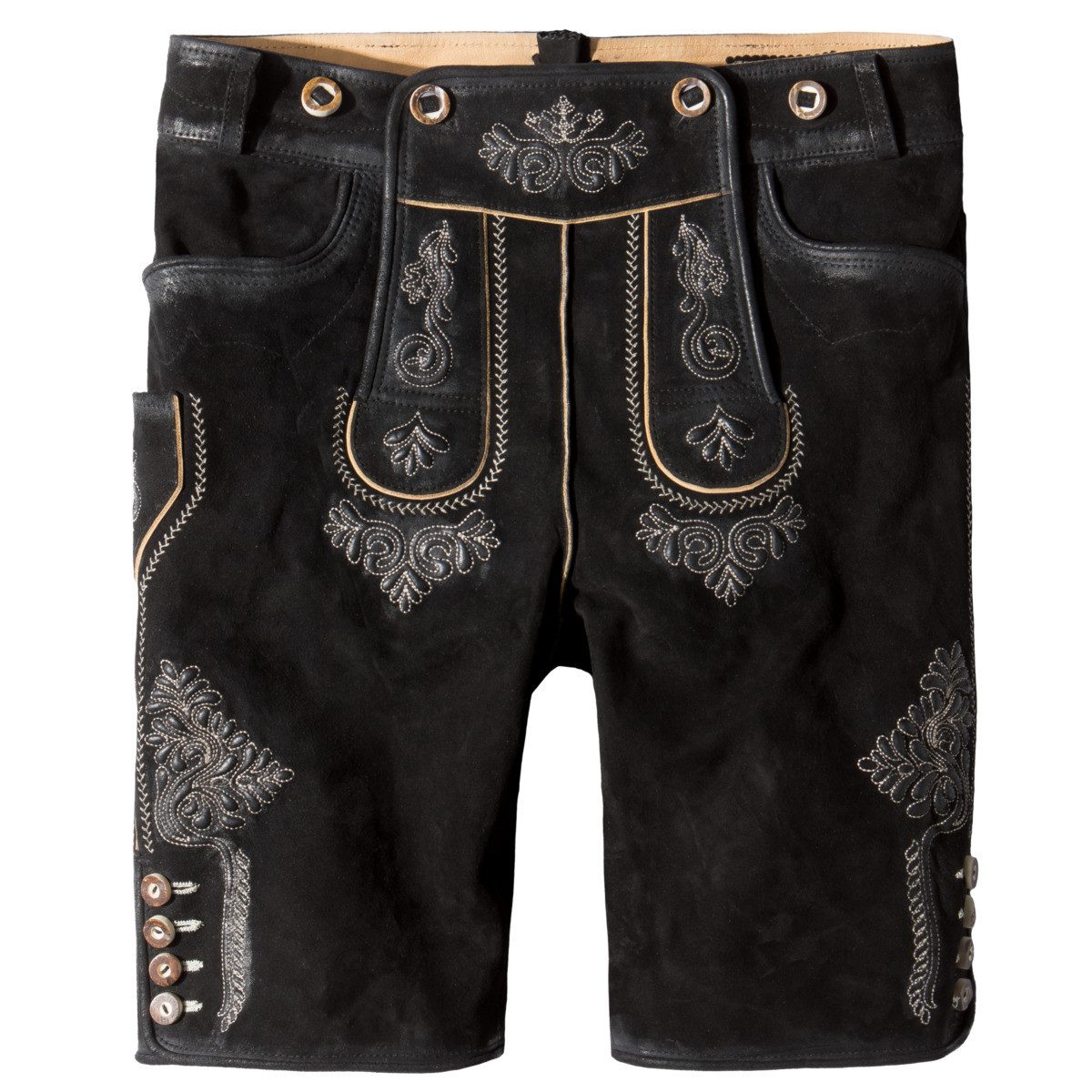 Stockerpoint Trachtenlederhose Beppo4 Herren (1-tlg) Trachtenlederhose, Trachtenhose, Bayerische Lederhose, Oktoberfest