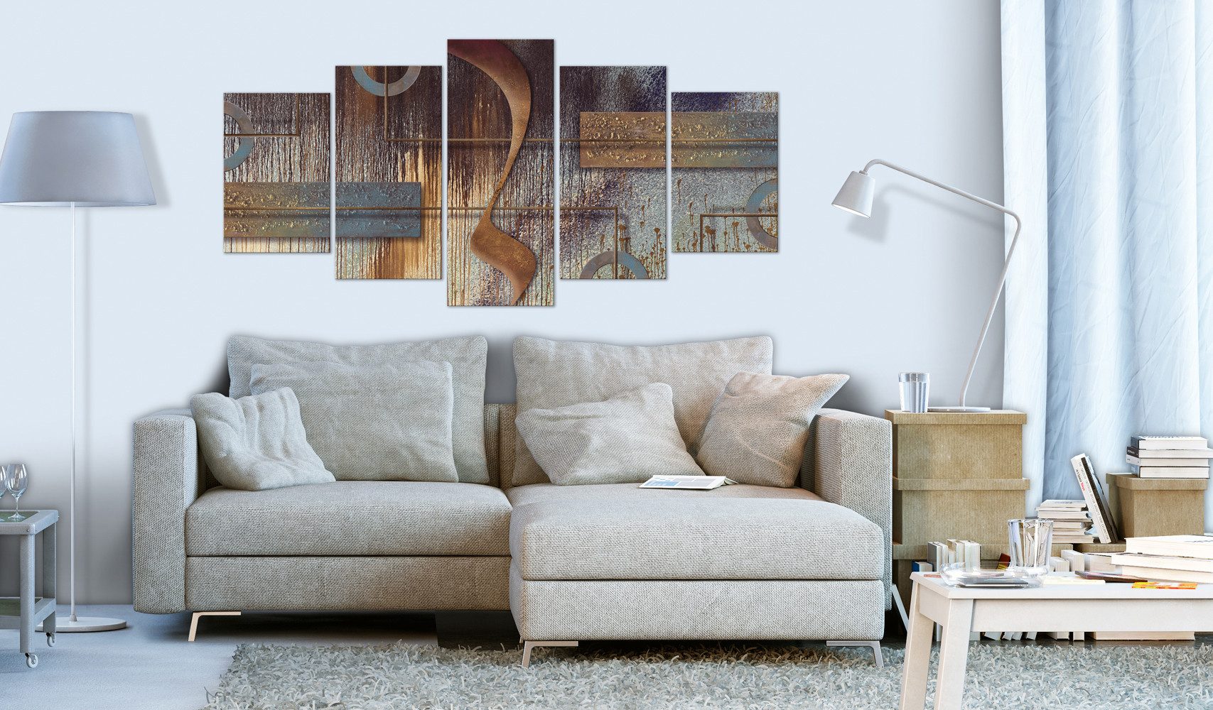 Artgeist Wandbild Oriental Composition