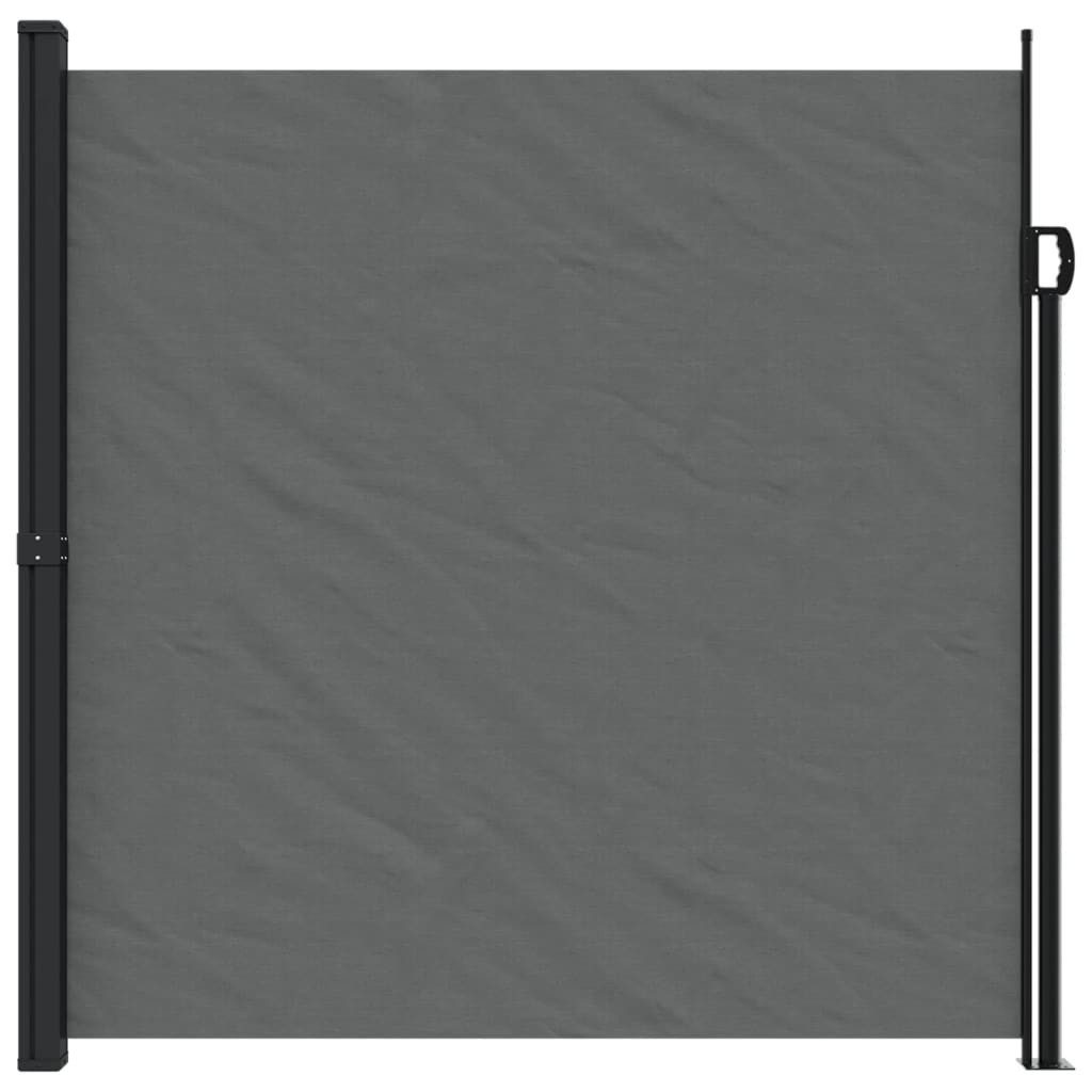 vidaXL Seitenmarkise 200 x 300 cm Seitenmarkise Ausziehbar Anthrazit 200x300 cm