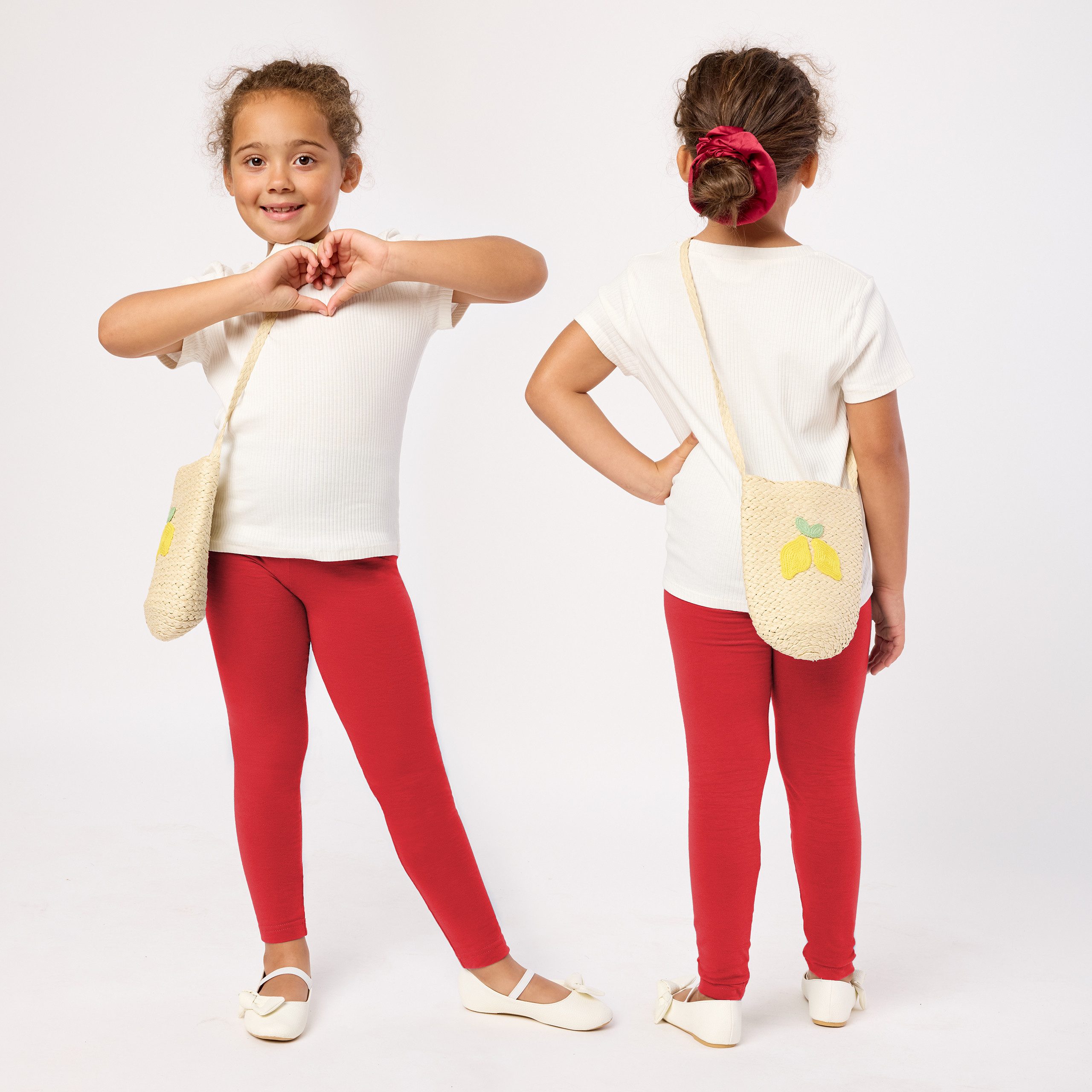 Merry Style Leggings Mädchen Lange Hose MS10-225 (1-tlg) aus Baumwolle
