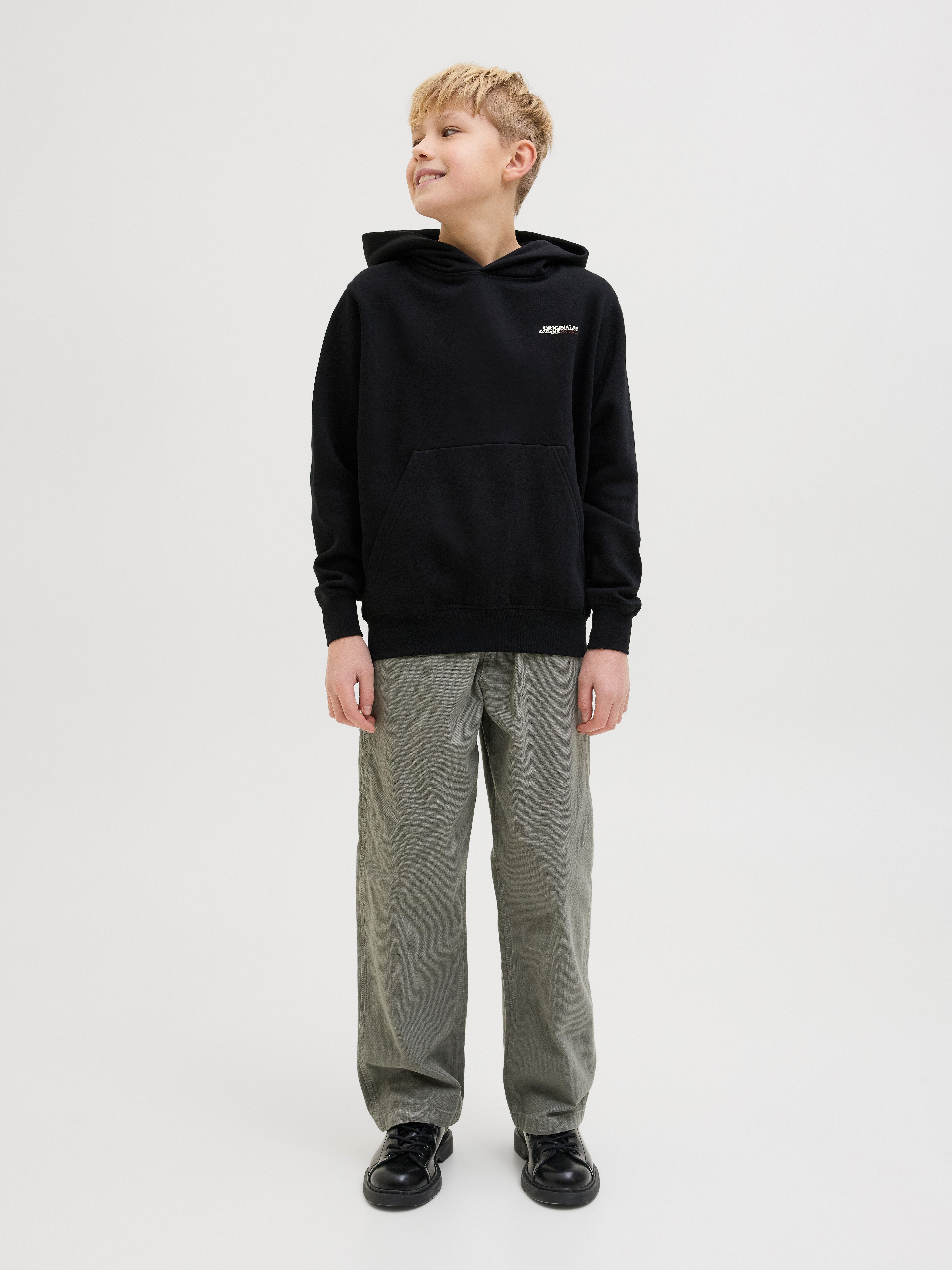 Jack & Jones Junior Kapuzensweatshirt JORISLINGTON BACK SWEAT HOOD SN JNR – Bild 4 von 5