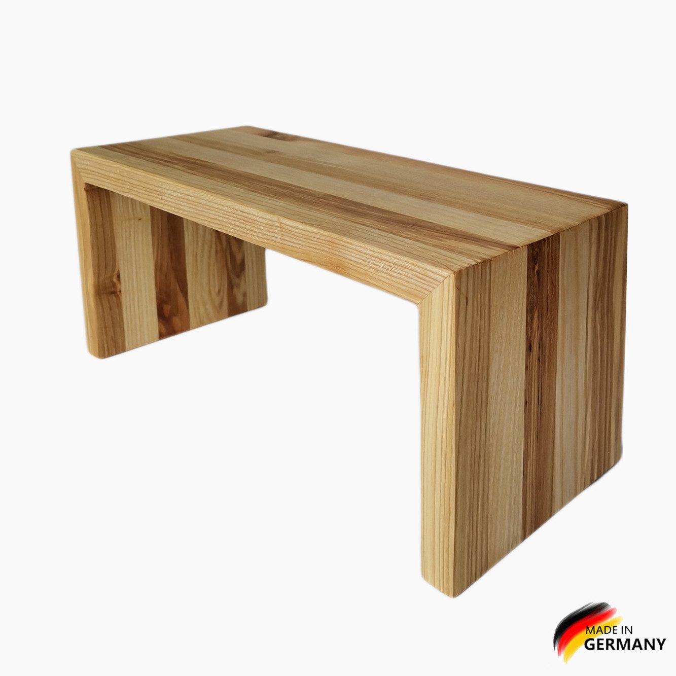 Madera Spielzeuge Fußhocker Zebra Fussbank Esche 22 (packung, set), besonders kippelsicher und standfest