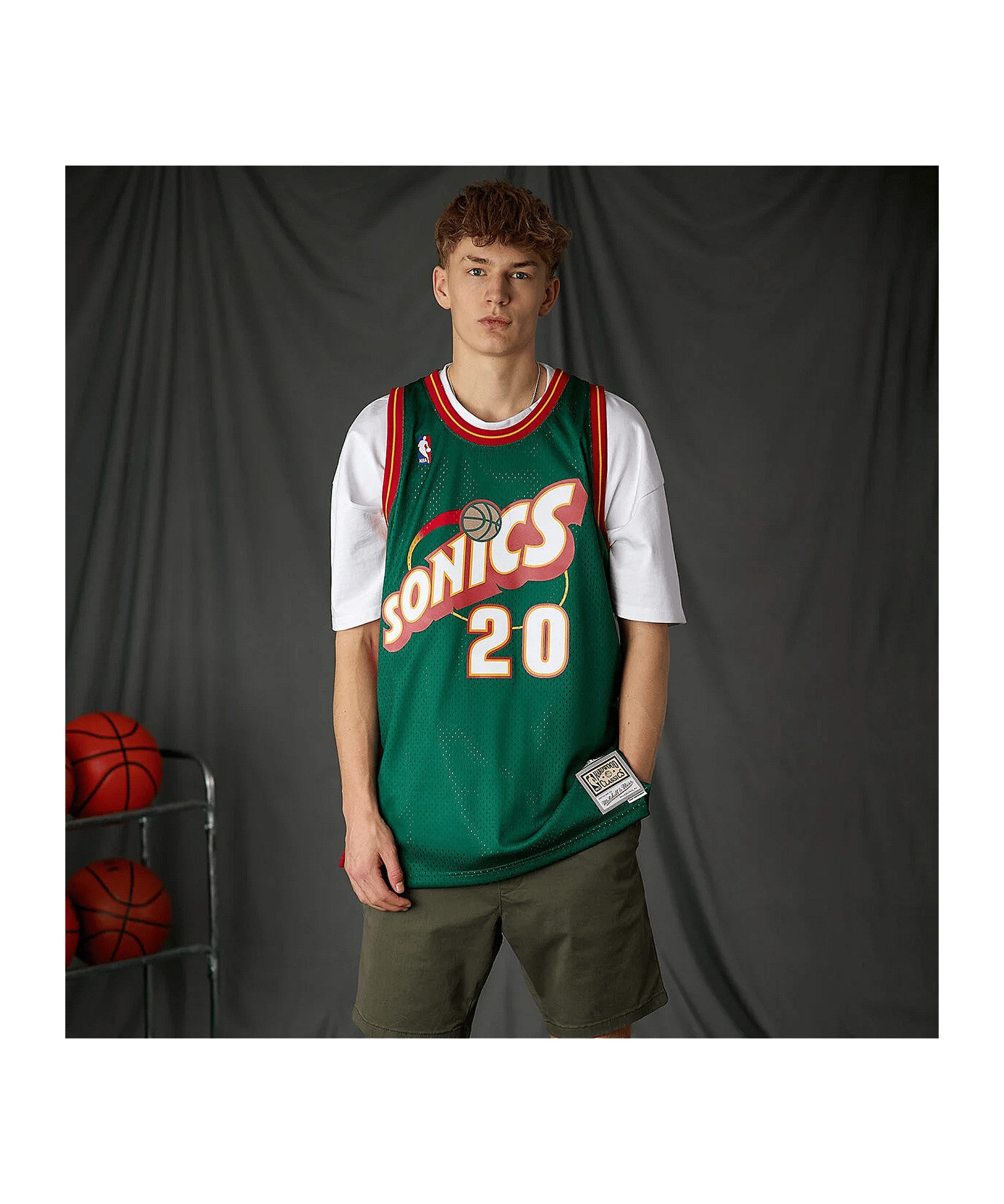 Mitchell & Ness T-Shirt Mitchell and Ness Polyester