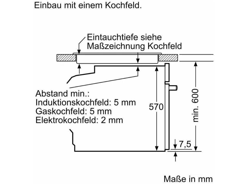 BOSCH Elektro-Herd-Set HND679LS62 A+ Herdset mit Induktionskochfeld, 60 cm breit, 71 L