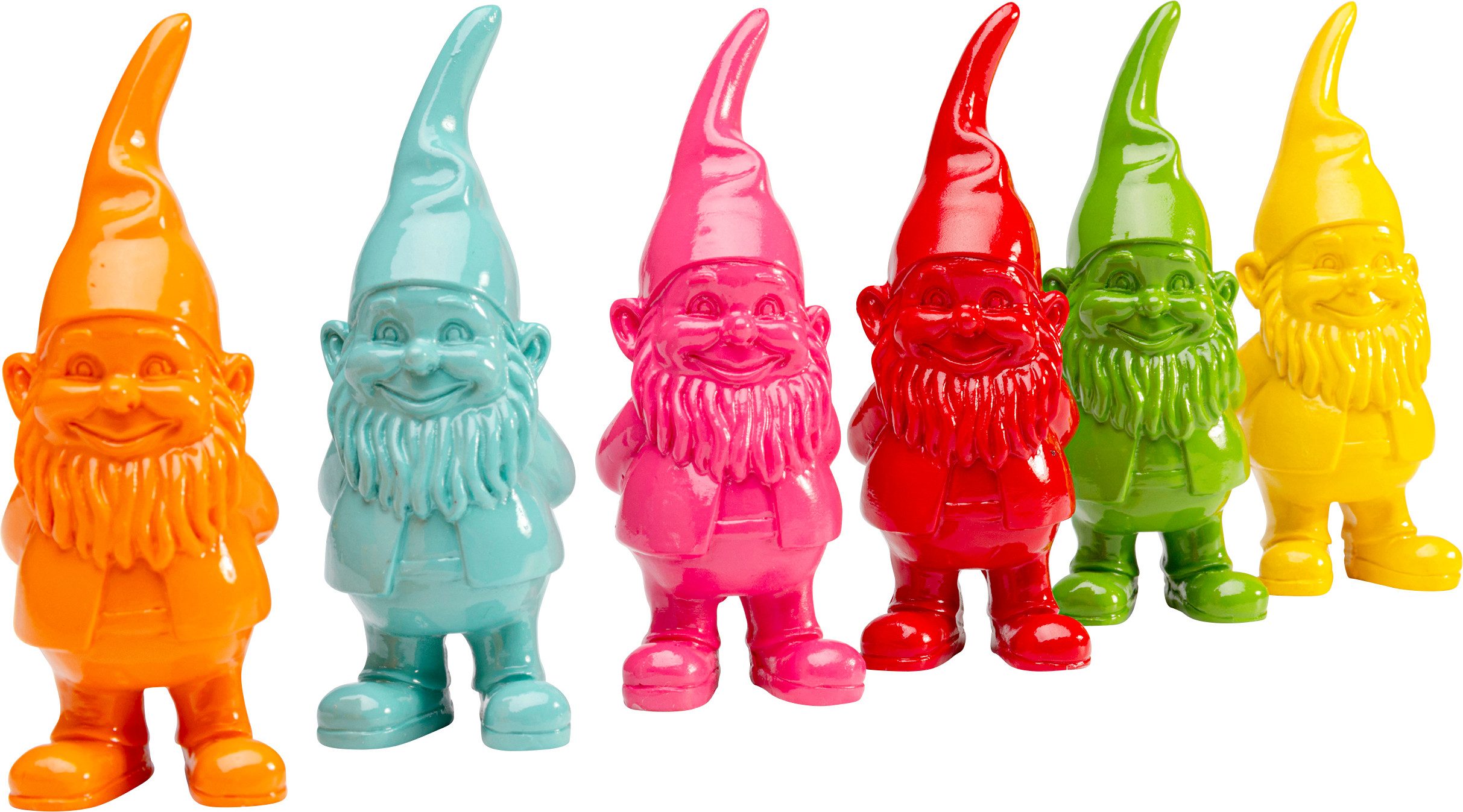 Kare Design Dekofigur Zwerg Colore (6/tlg)