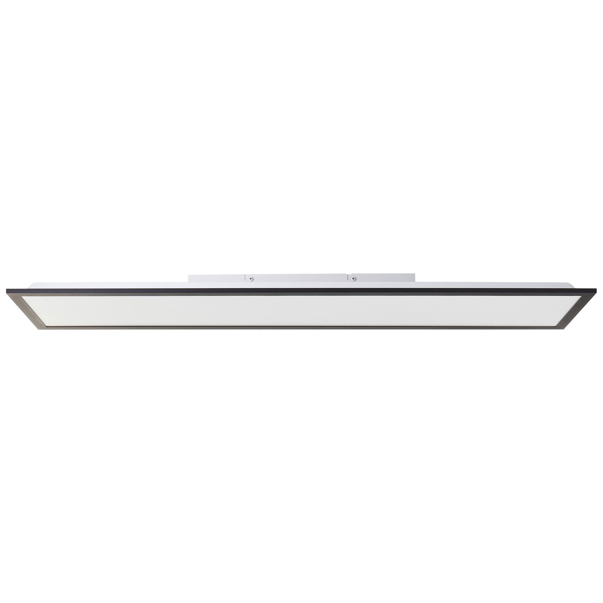 Brilliant LED Panel Briston, LED fest integriert, Neutralweiß, 25 x 100 cm, 2700 lm, 4000 K, 24 W, Aluminium