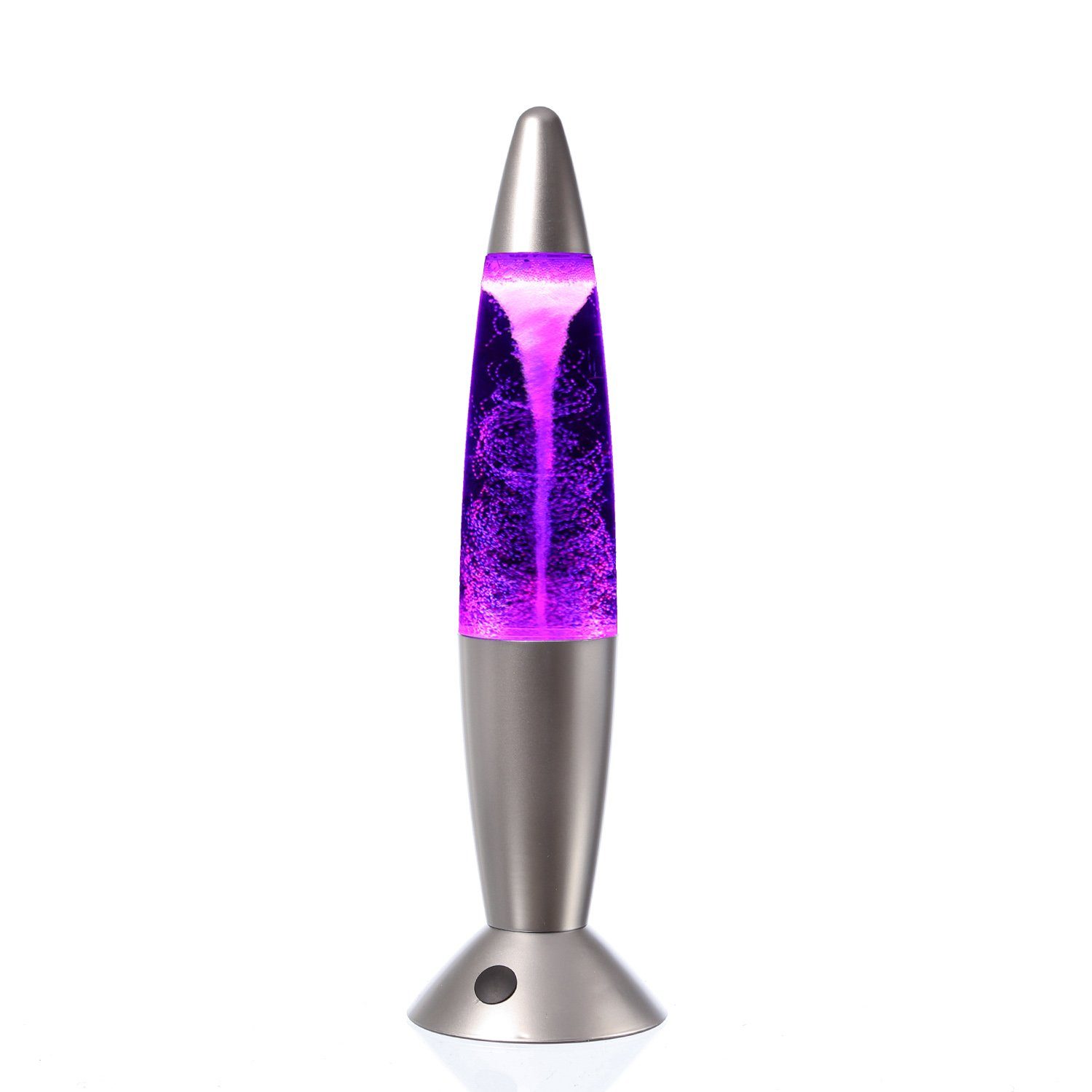 SATISFIRE Lavalampe Lavalampe Tornado Twister Wirbel Farbwechsel Touchsensor USB Batterie, LED Classic, RGB (rot, grün, blau)