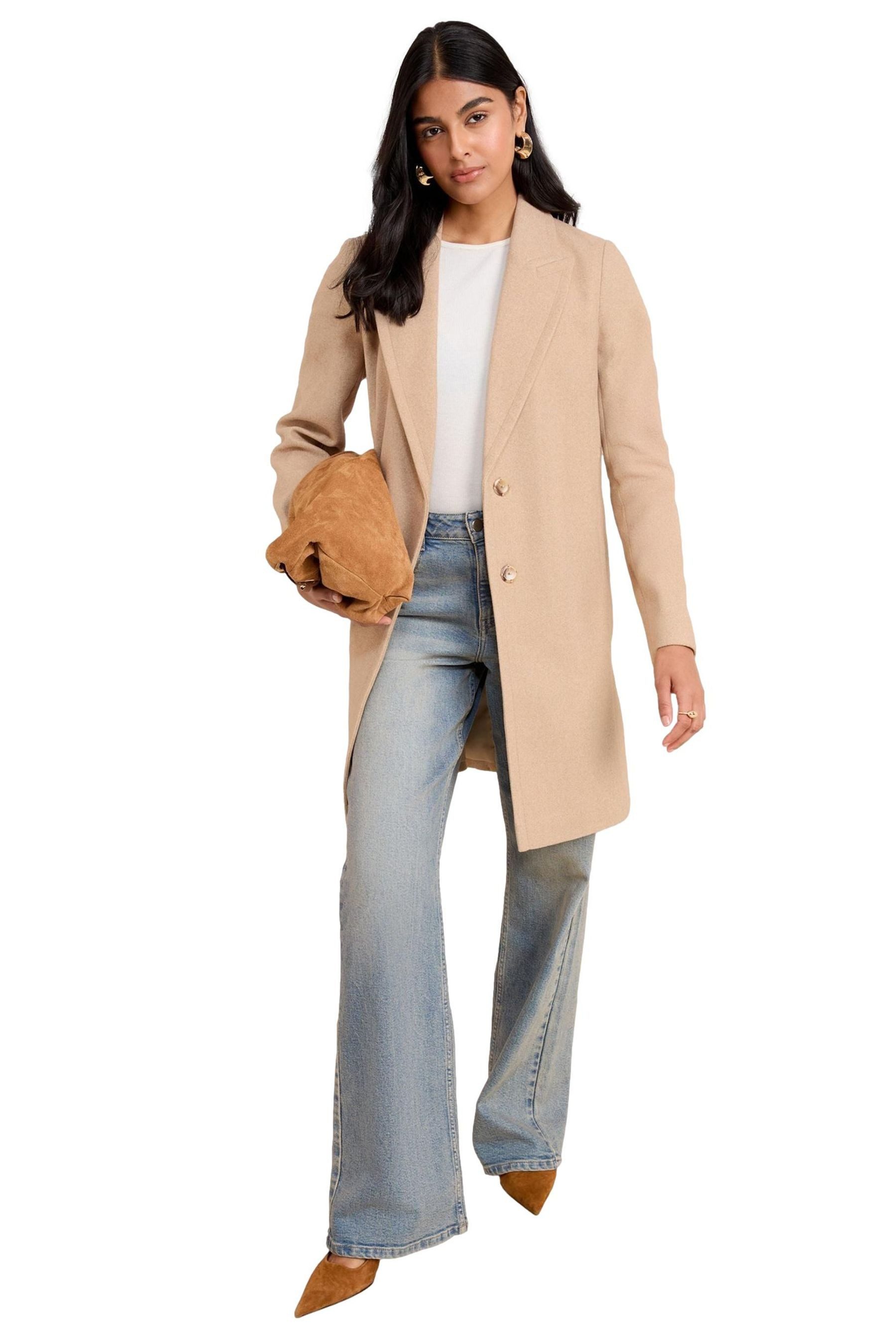 Friends Like These Kurzmantel Friends Like These Mittellanger Mantel, Petite (1-tlg)