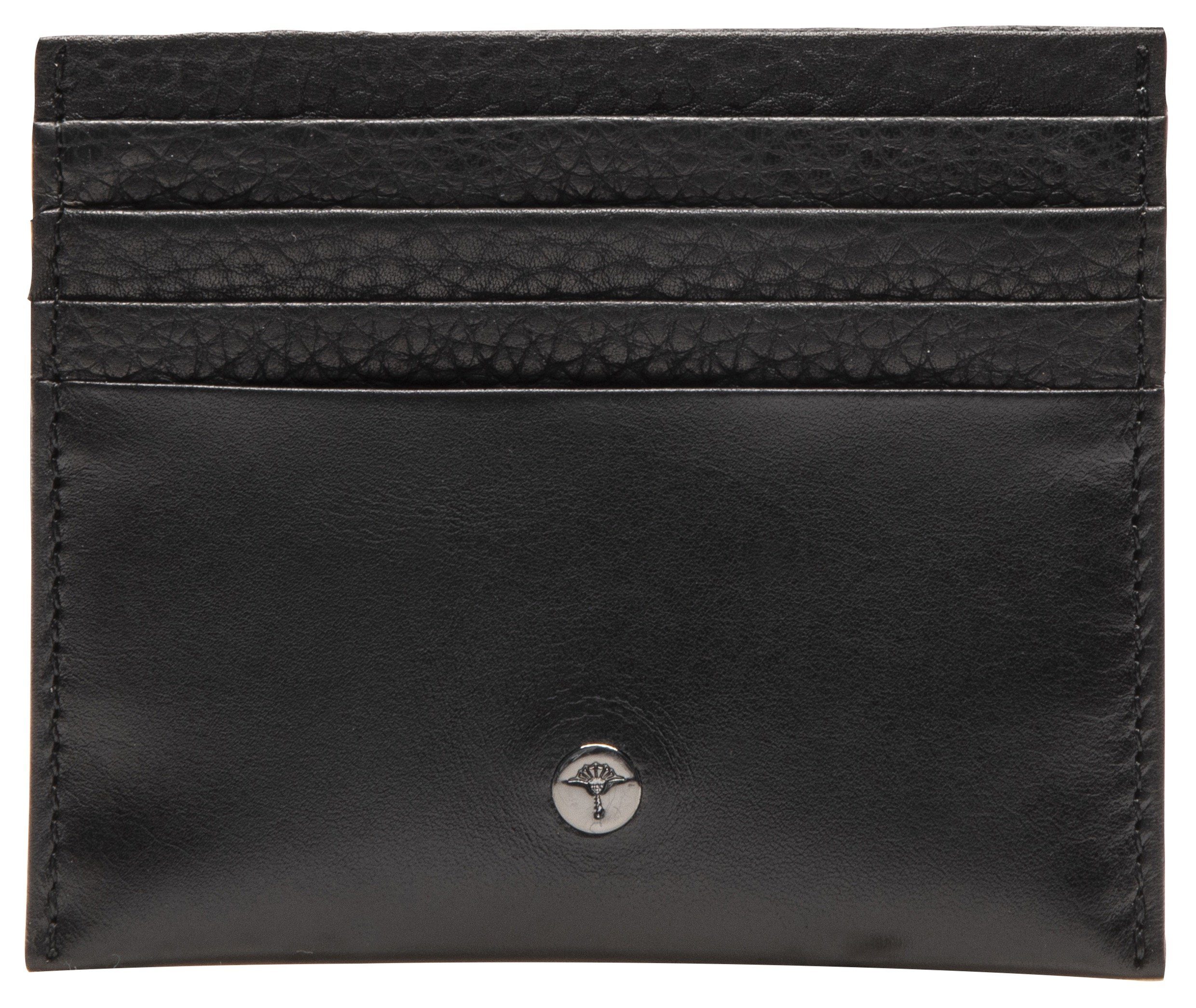 JOOP! Kartenetui cardona peteus cardholder h8, mit silberfarbenem Detail