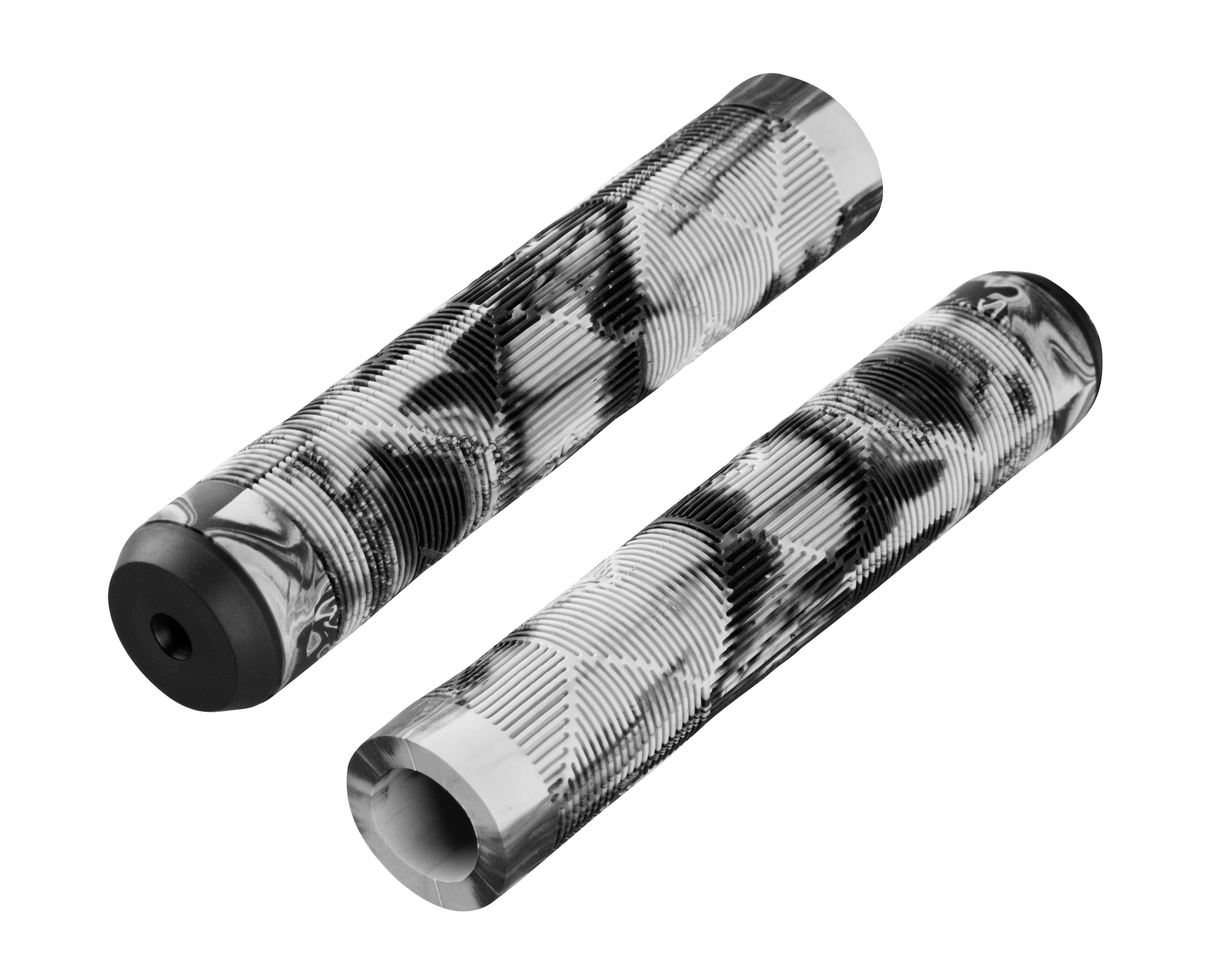 FORCE Fahrradlenkergriff Force Griff BMX 145mm Gummi Schwarz-Grau