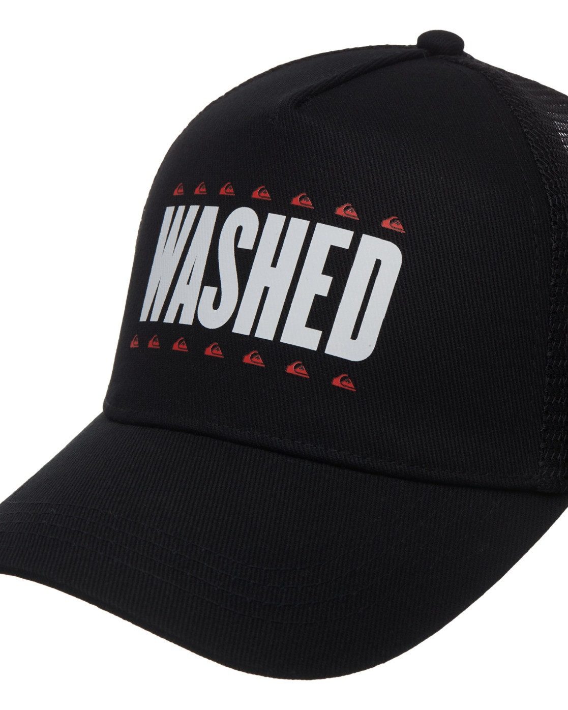 Quiksilver Snapback Cap Washed Film Trucker Cap