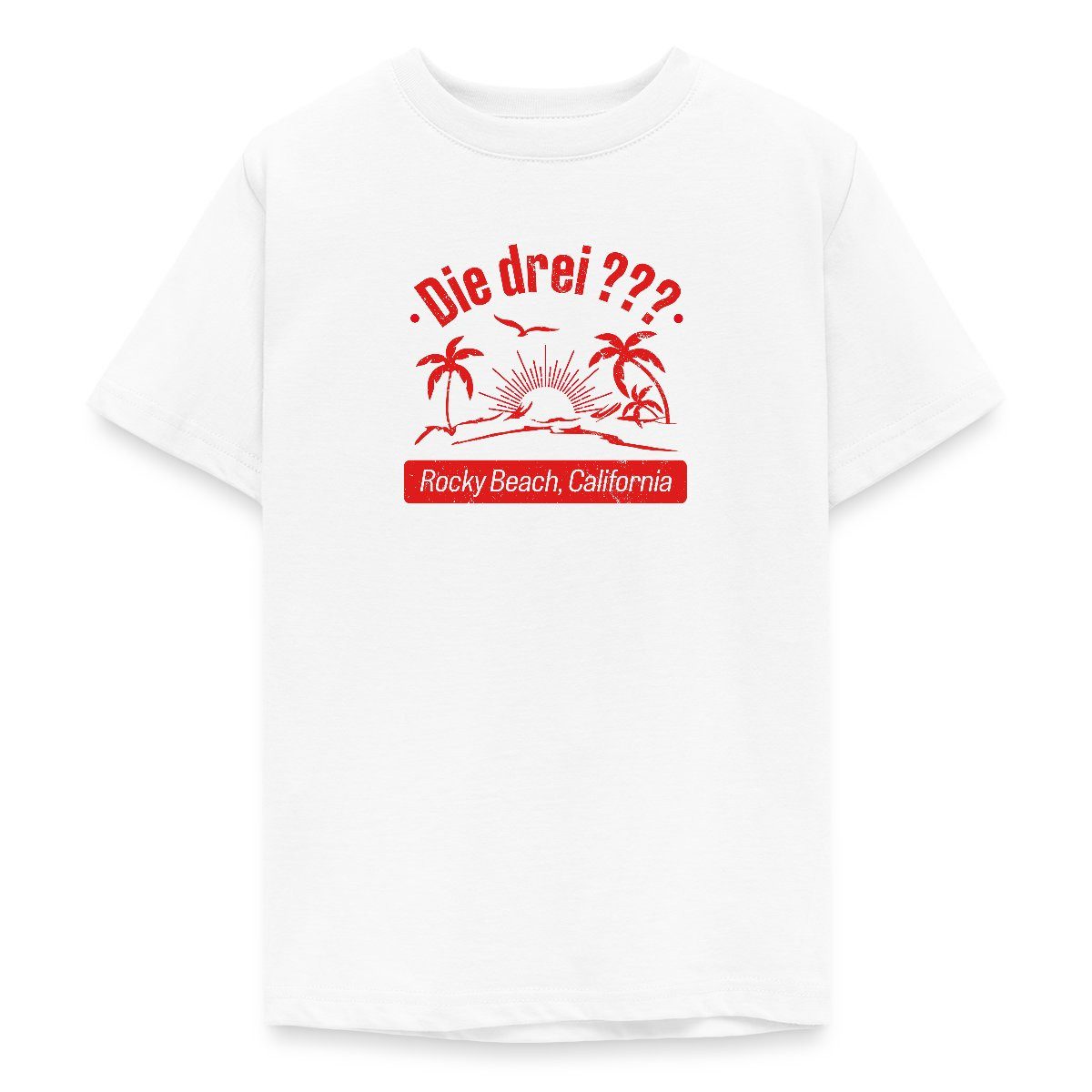 T-Shirt Die Drei Fragezeichen Rocky Beach California Teenager T-Shirt