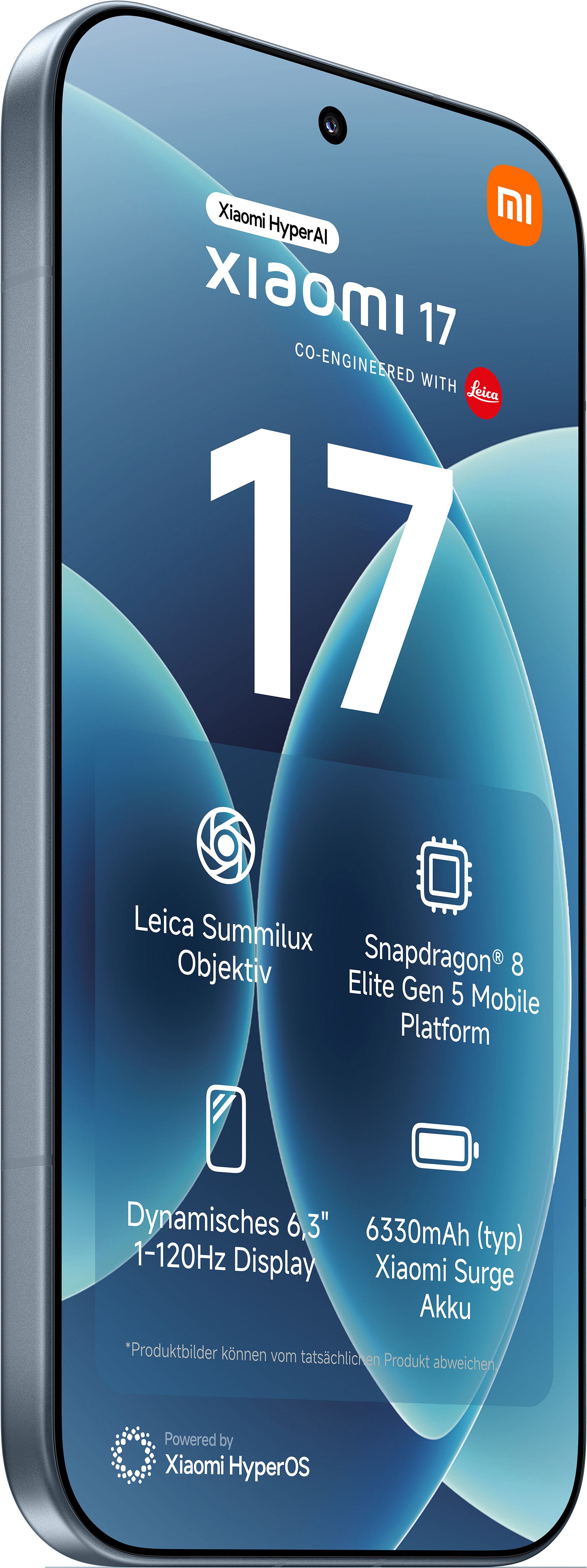 Xiaomi 17 12+512 GB Smartphone (16 cm/6,3 Zoll, 512 GB Speicherplatz, 50 MP Kamera)