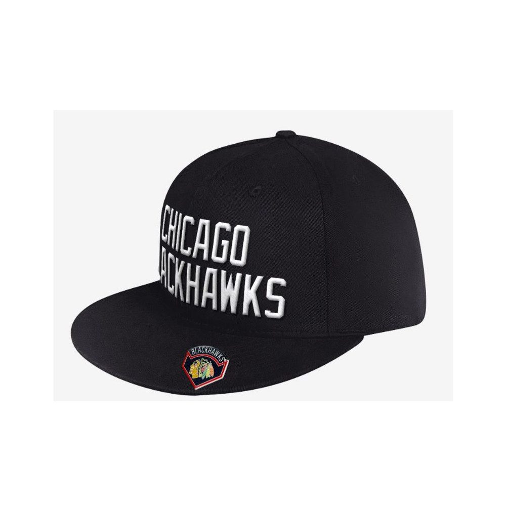 Chicago Blackhawks Baseball Cap Chicago Blackhawks Starter Black Ice Cap