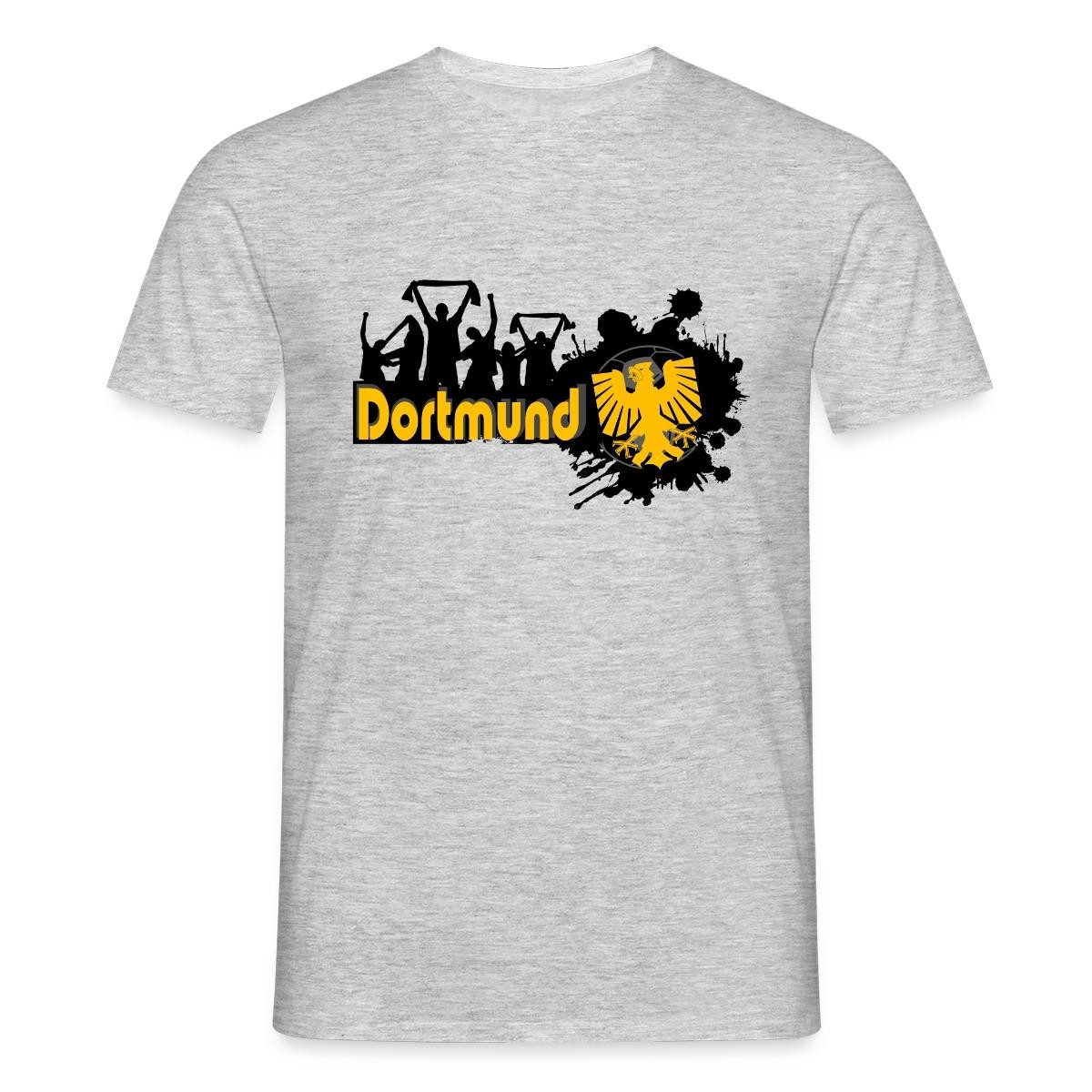 Spreadshirt T-Shirt Dortmund Stadt Fan Sport Fussball Männer T-Shirt (1-tlg)