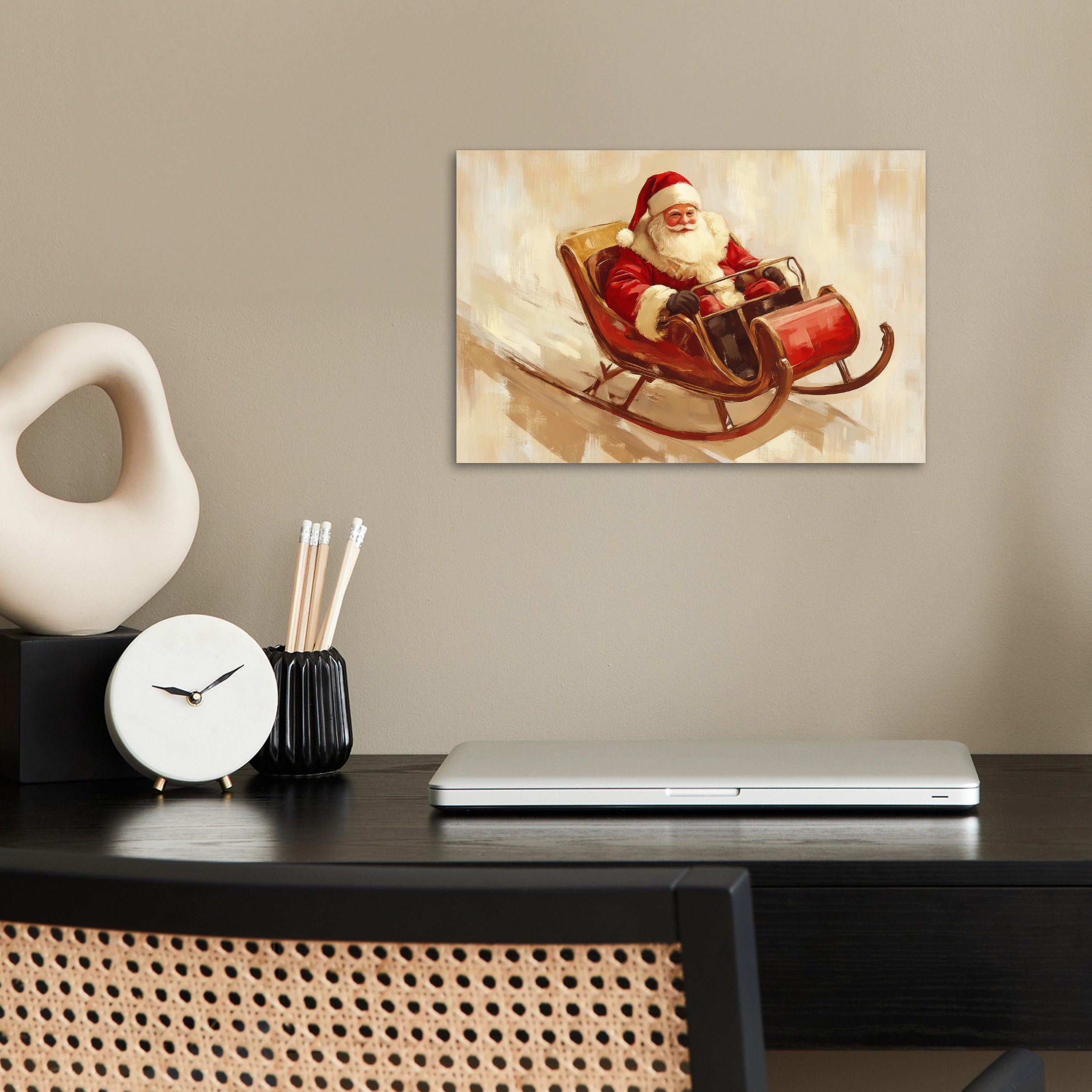 MuchoWow Poster Weihnachten - Schlitten - günstig online kaufen