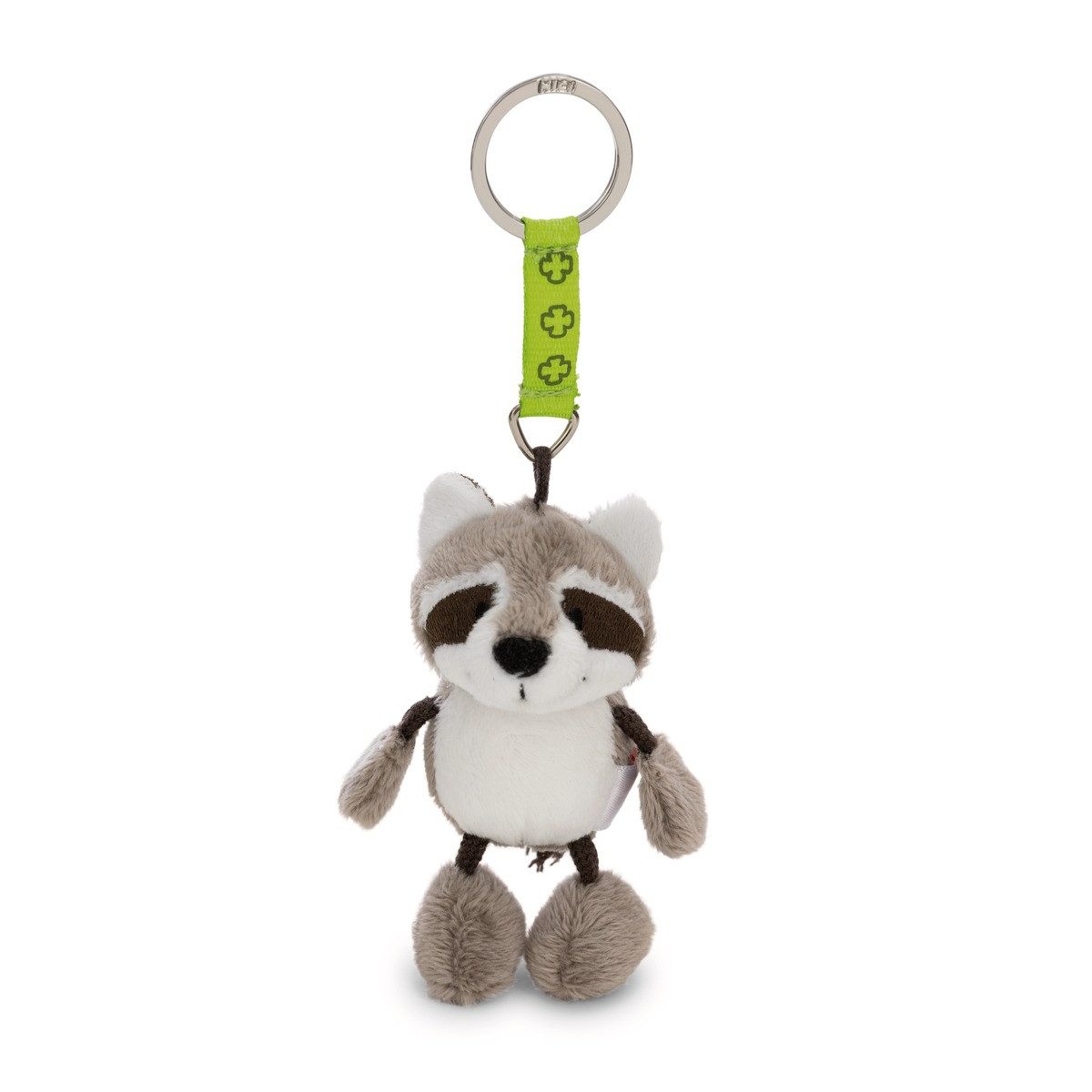 Nici Schlüsselanhänger NICI Schlüsselanhänger Talisminis Waschbär grau 7cm Header Karte