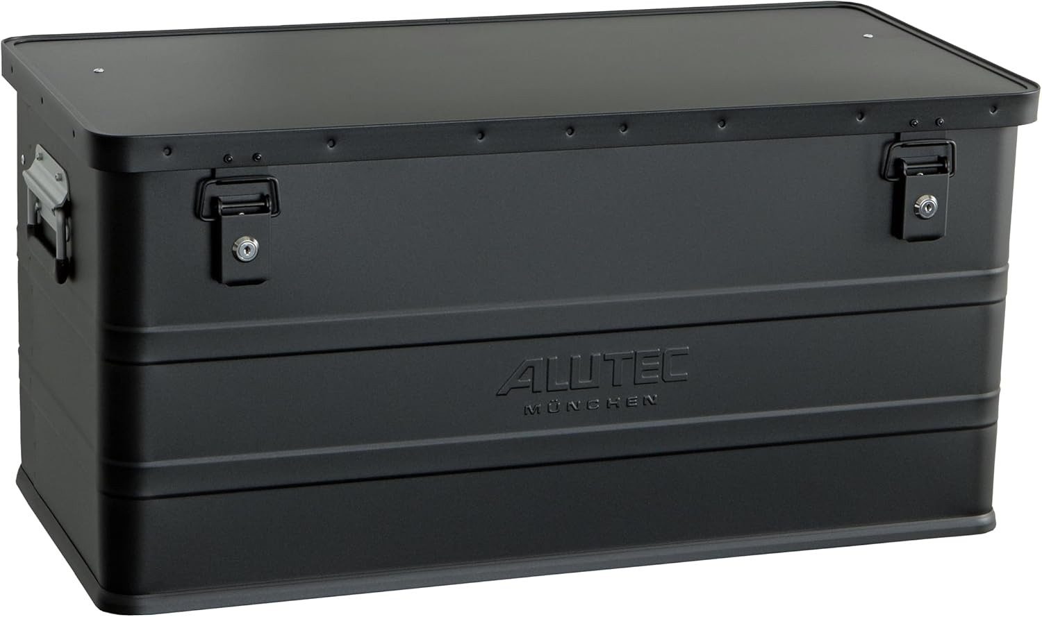 ALUTEC München Aufbewahrungsbox Aluminiumbox CLASSIC 93 BLACK