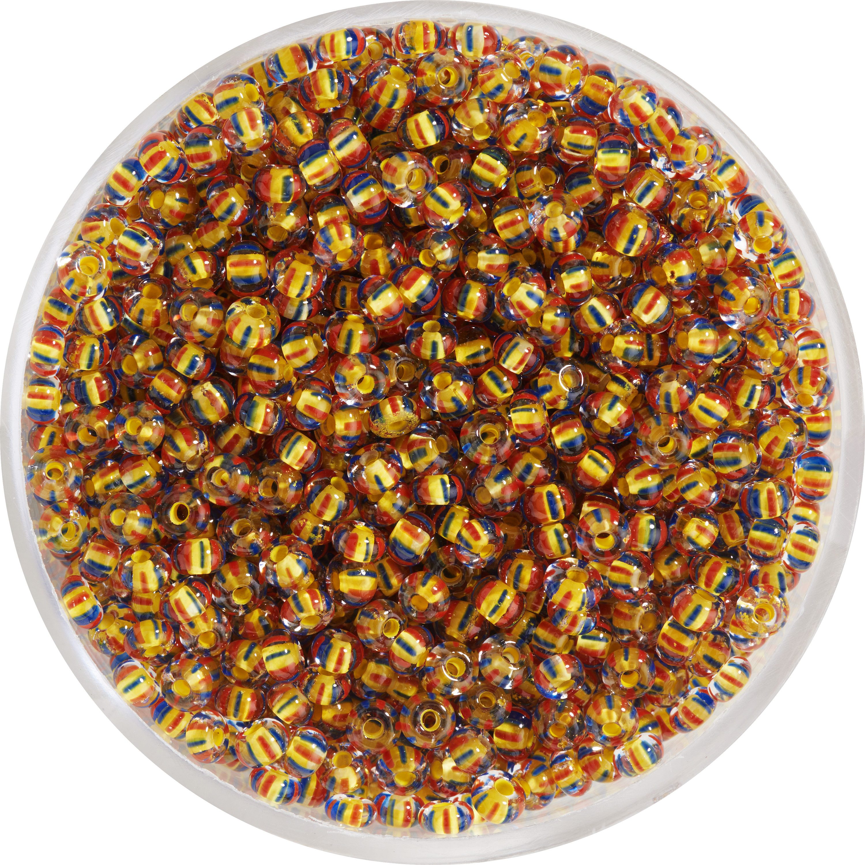 Pracht Bastelperlen Rocailles, Kristall, 2,6 mm