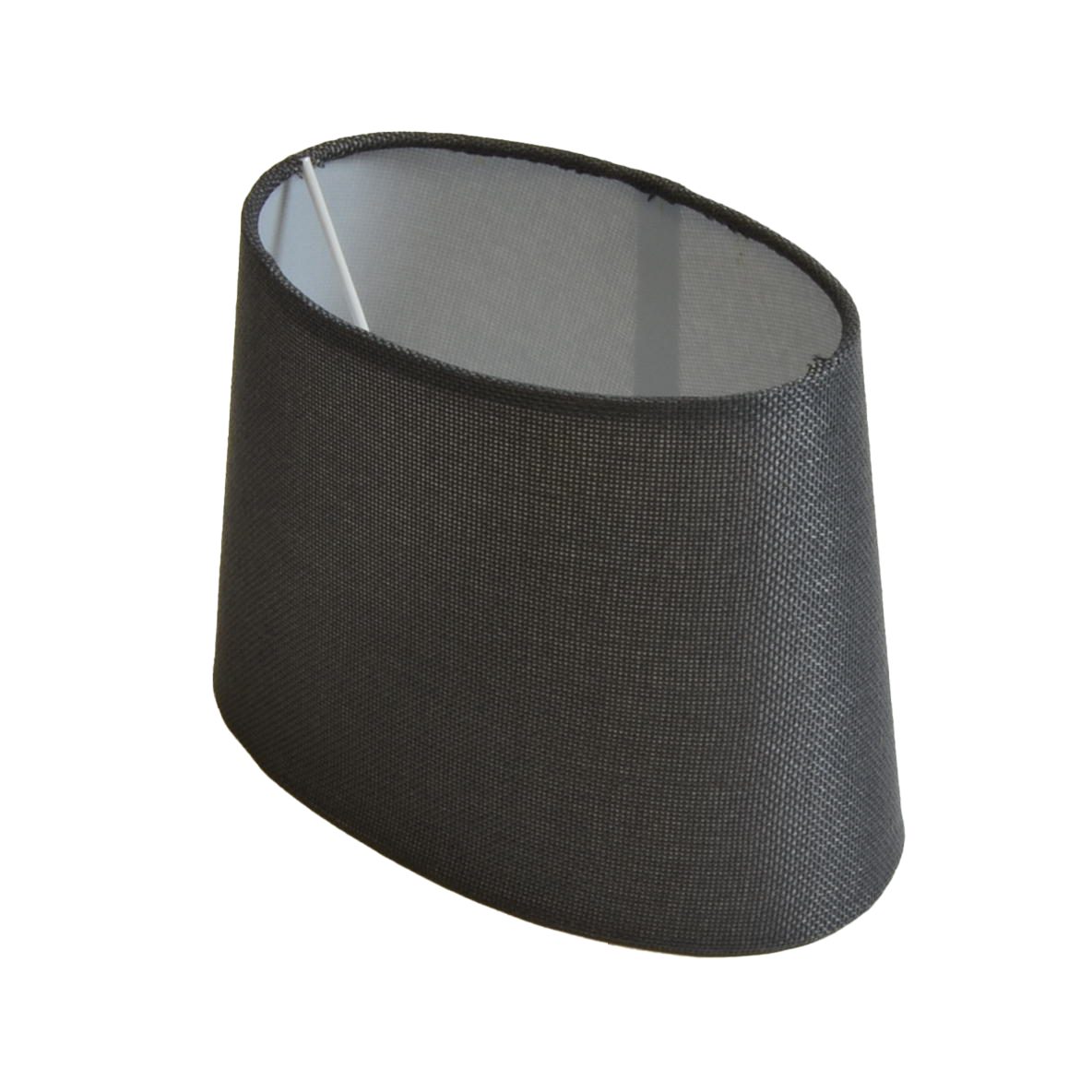 B&S Лампыschirm Лампыschirm oval aus Stoff im skandinavischen Design H 14 / L 20.5 cm