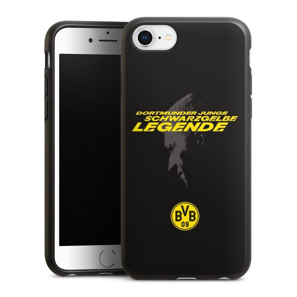 DeinDesign Handyhülle Marco Reus Borussia Dortmund BVB Danke Marco Schwarzgelbe Legende, Apple iPhone 8 Organic Case Bio Hülle Nachhaltige Handyhülle