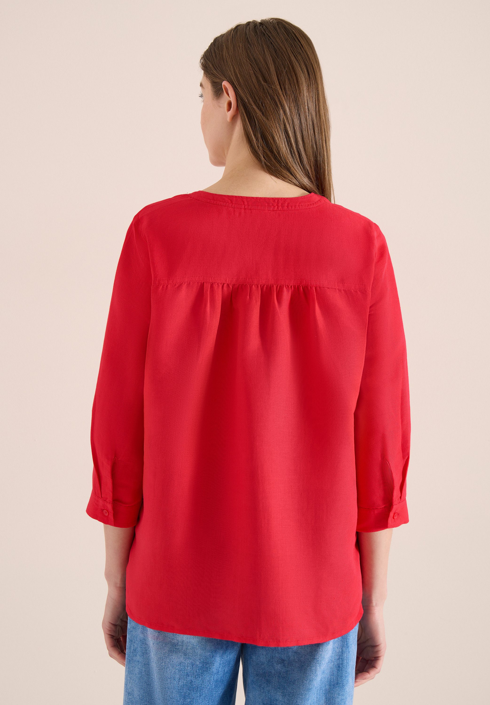 CECIL Longbluse mit 3/4 Ärmeln