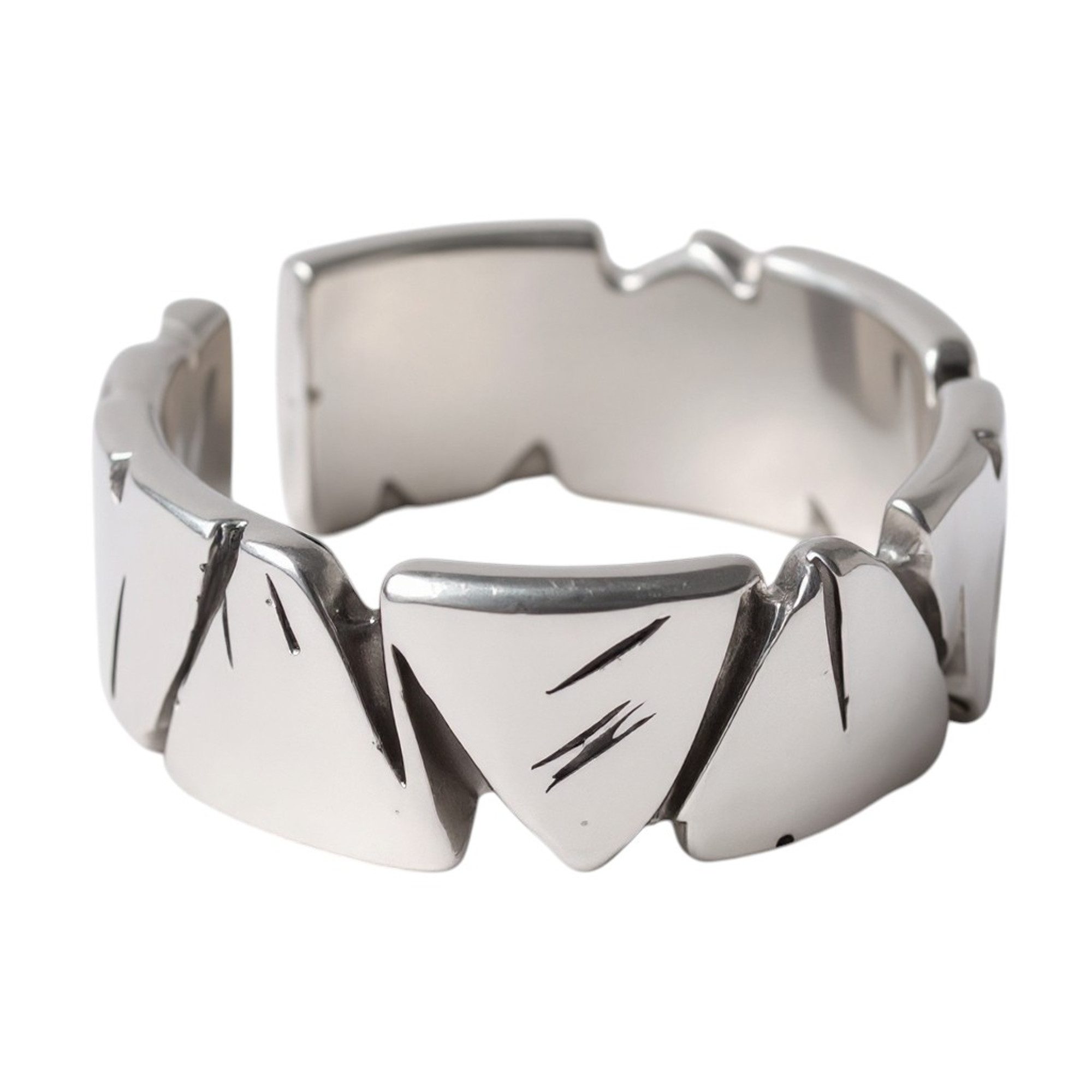 KARMA Fingerring Damenring Silber Schwarz Legierung 50-59 (Schmuck Frauen modern, Geschenk für Sie), verstellbarer Ring Damenschmuck Damen