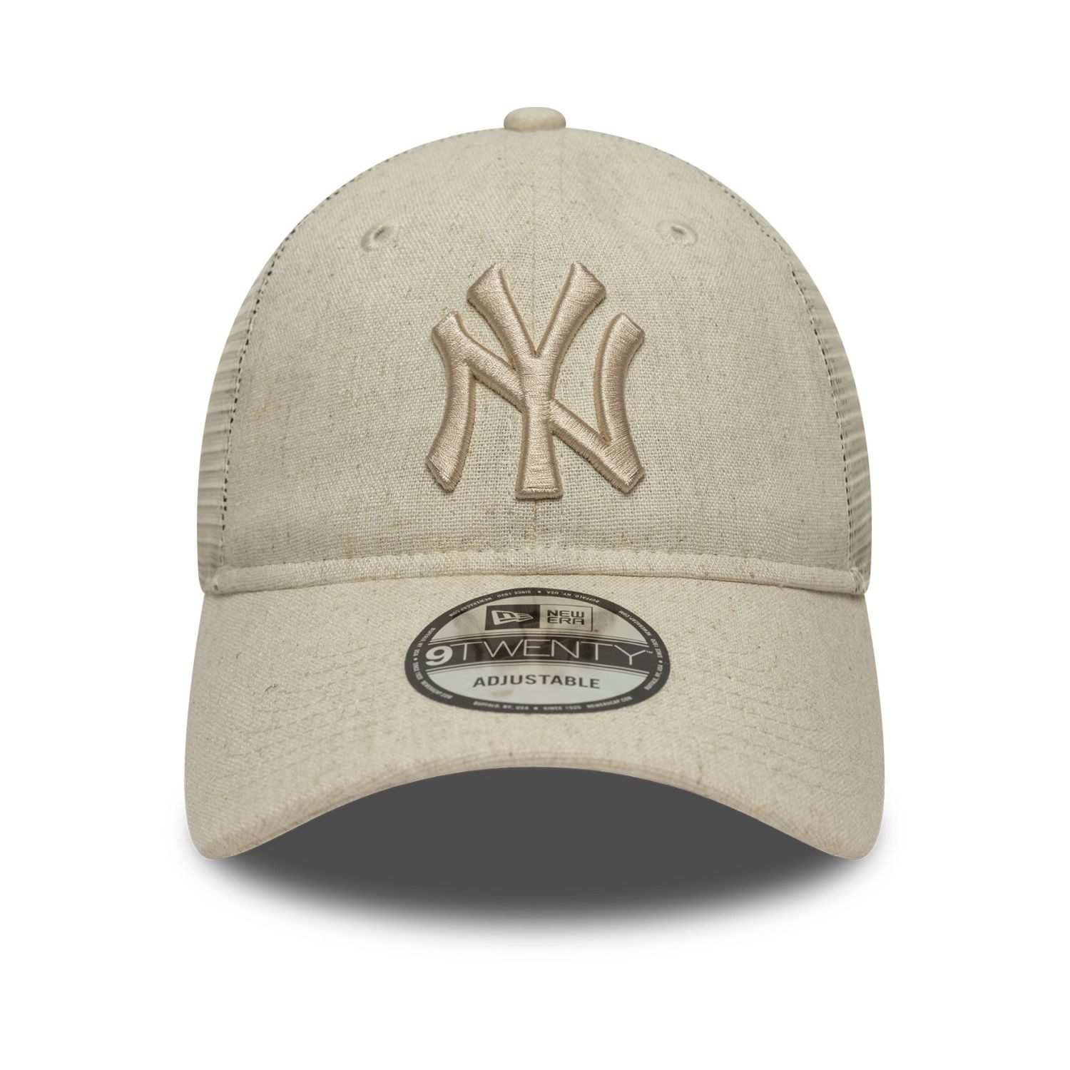 New Era Baseball Cap 9Twenty Trucker LEINEN New York Yankees