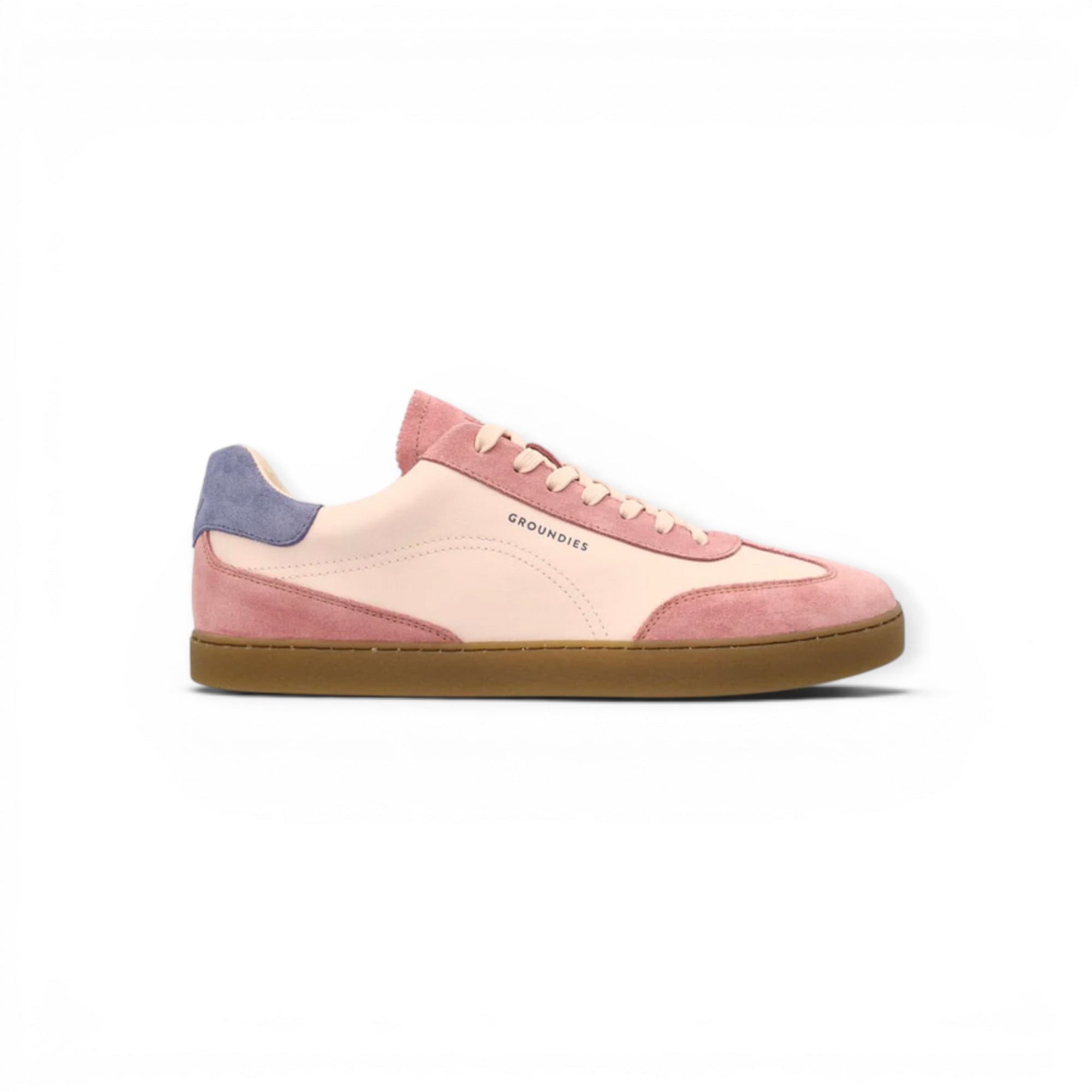 GROUNDIES Panama (Zero Drop, breite Zehenbox) rosa Damen Sneaker