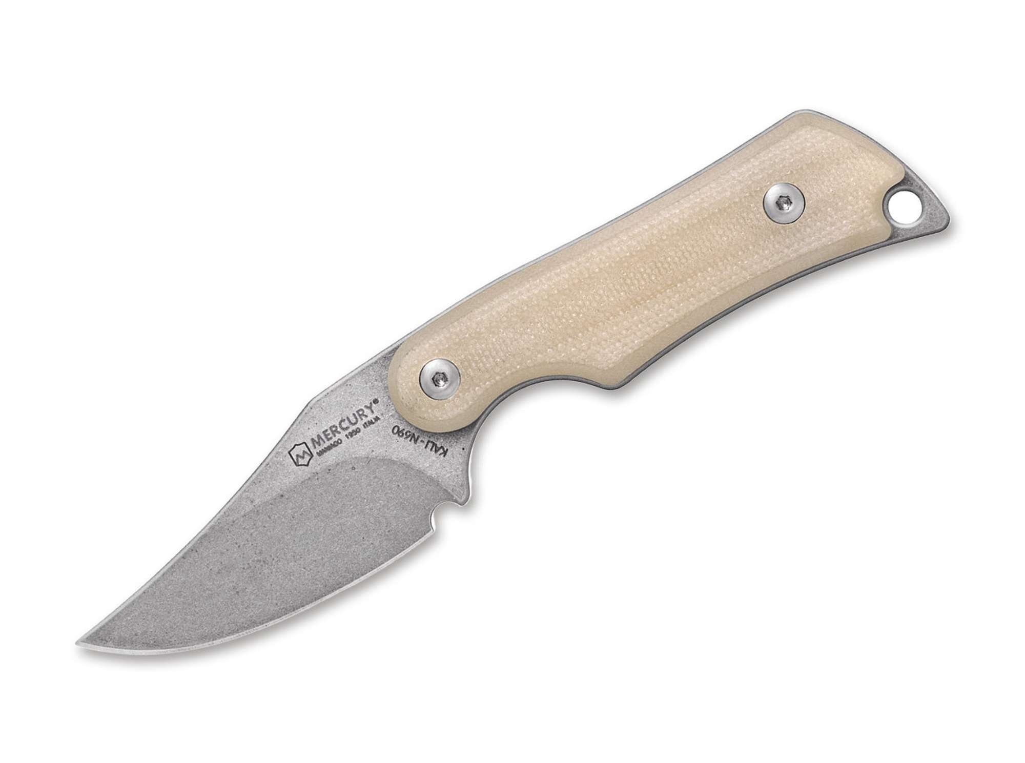 Mercury Universalmesser, Mercury Kali Clip Point Mini G10 Natural