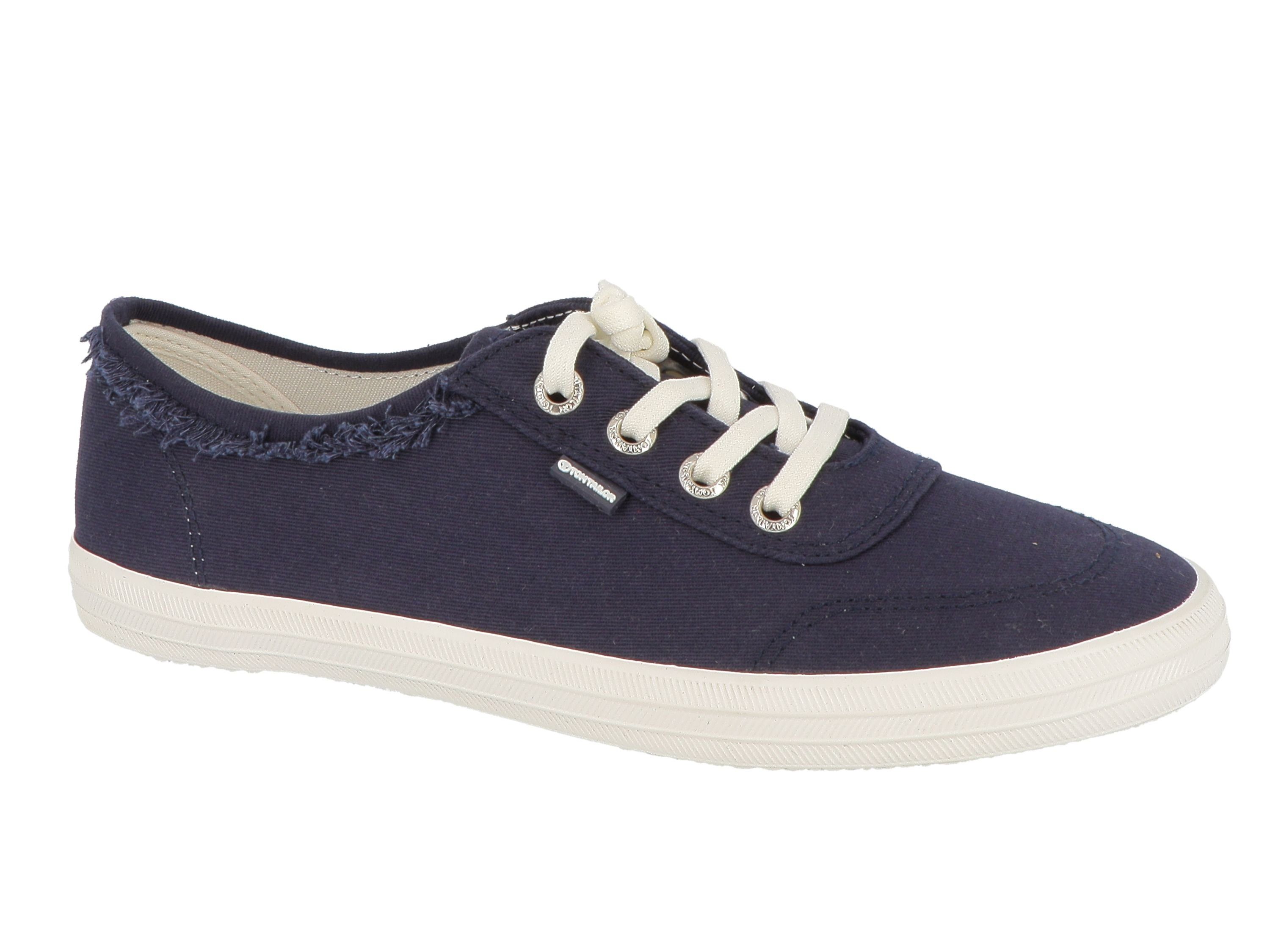 Tom für Tailor Damen TAILOR TOM Sneaker navy Schnürhalbschuhe