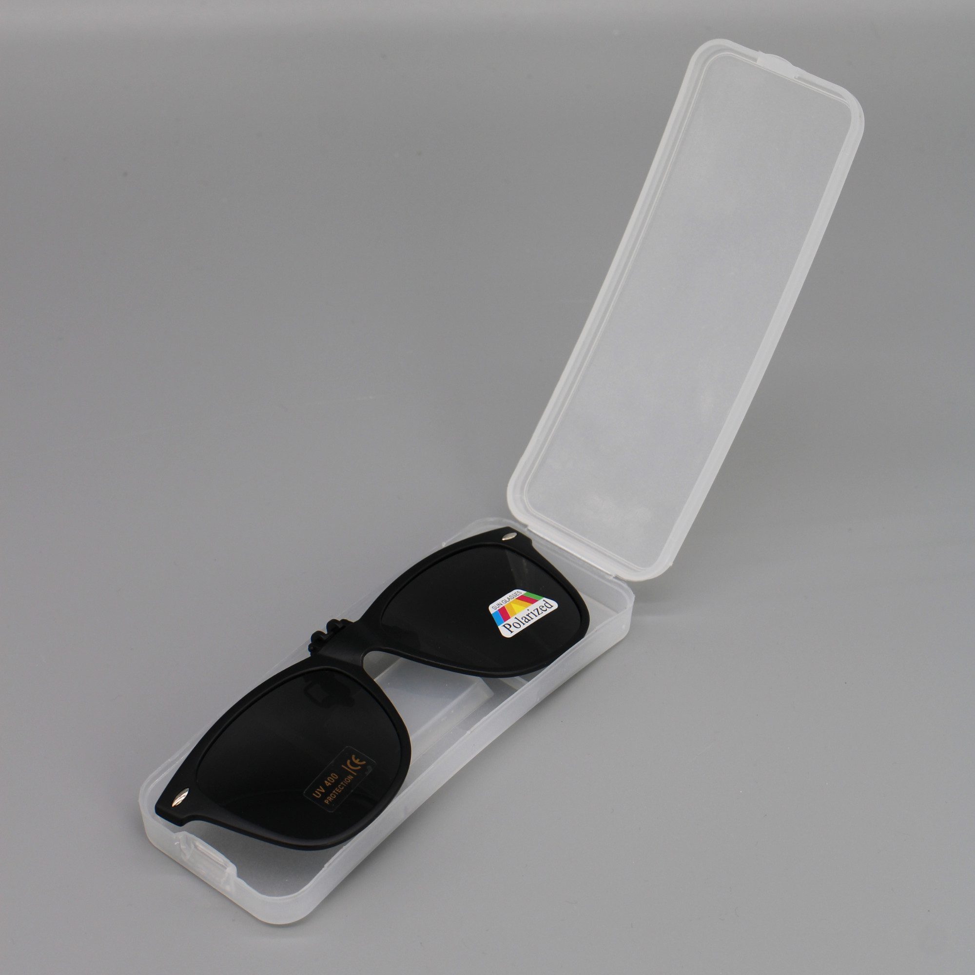 ANTALUX Sonnenbrille Polarisierte Clip-On Sonnenbrille – UV400 Schutz für jede Brille (Einteilig, Einzelartikel) Clip-On Funktion, Polarisierte Gläser, UV400-Schutz, Anti-Reflexion