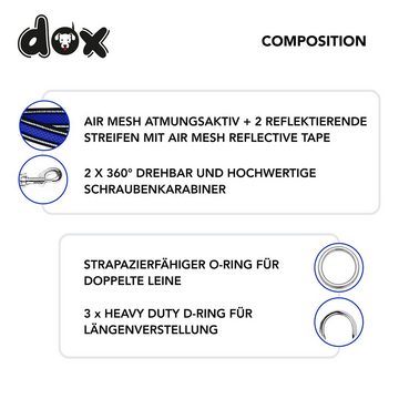 DDOXX Hundeleine, Grün S - 1,5 X 200 Cm Nylon